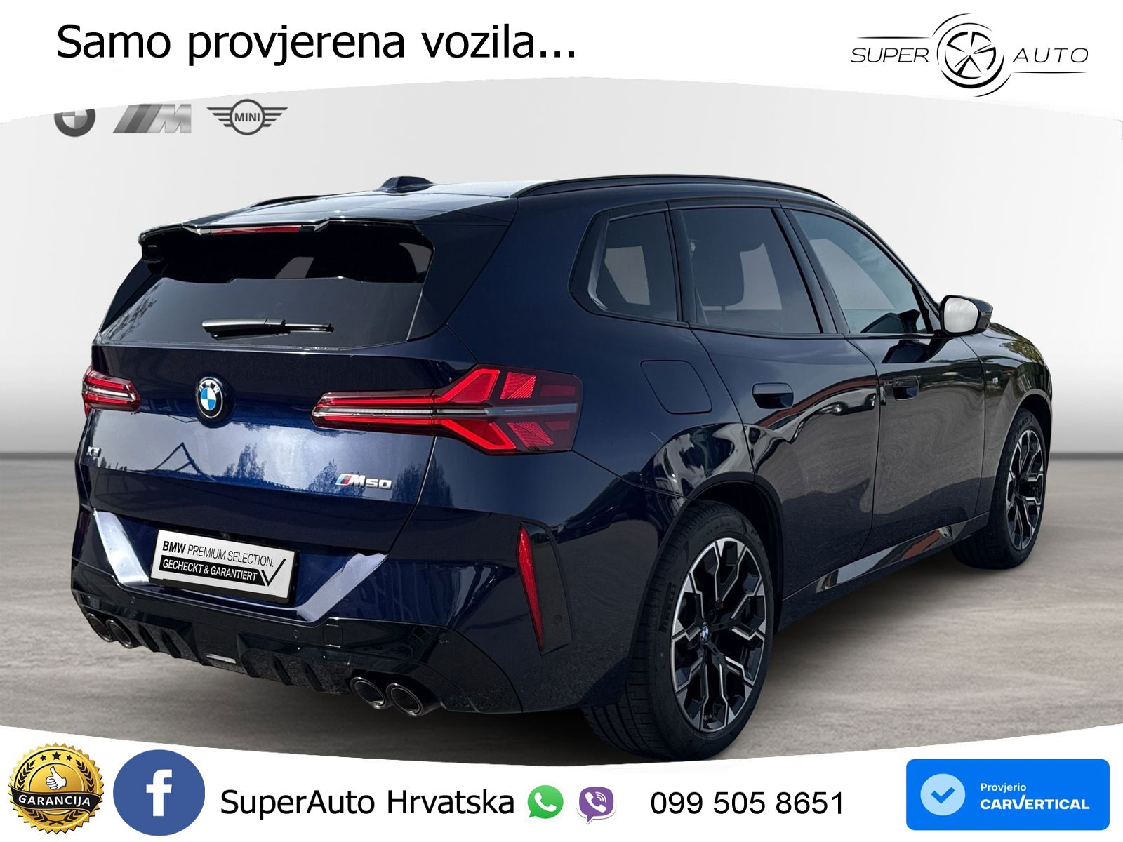 BMW X3 M50 xDrive Steptronic M Sport LED+GR SJED+ACC