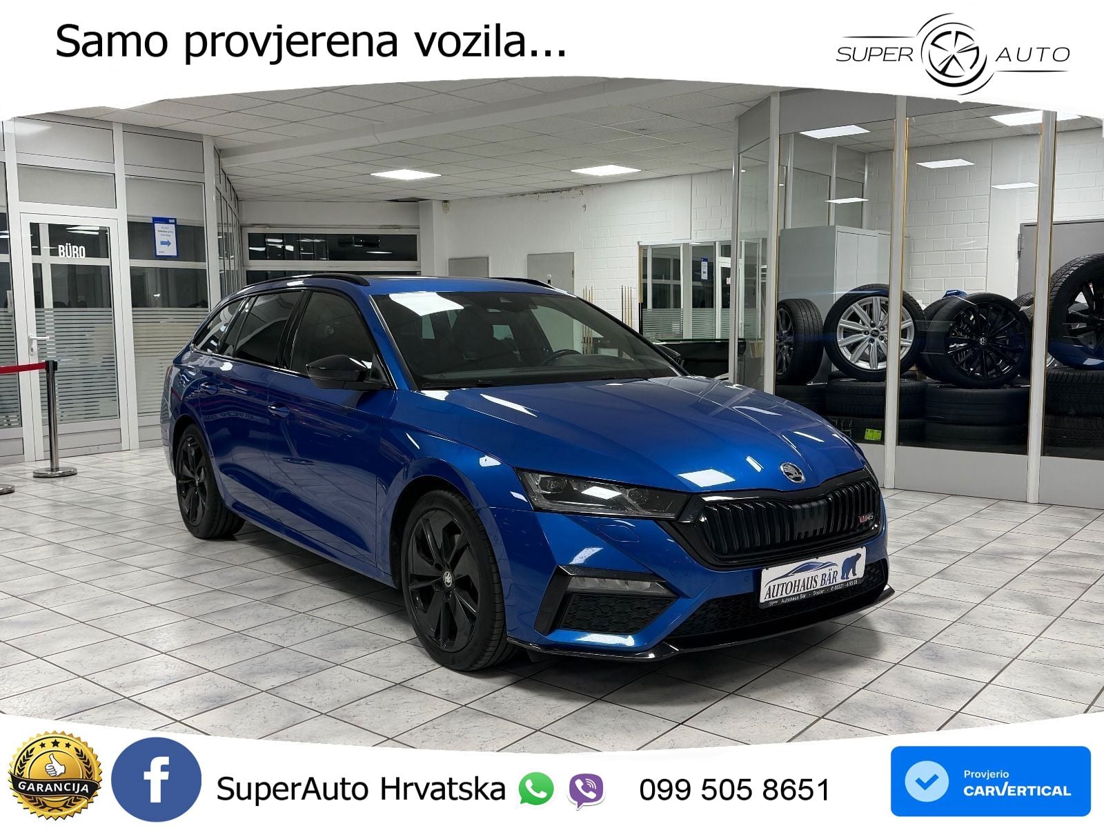 Škoda Octavia Combi RS 2.0 TDI (200 KS) DSG LED+GR SJED+ACC