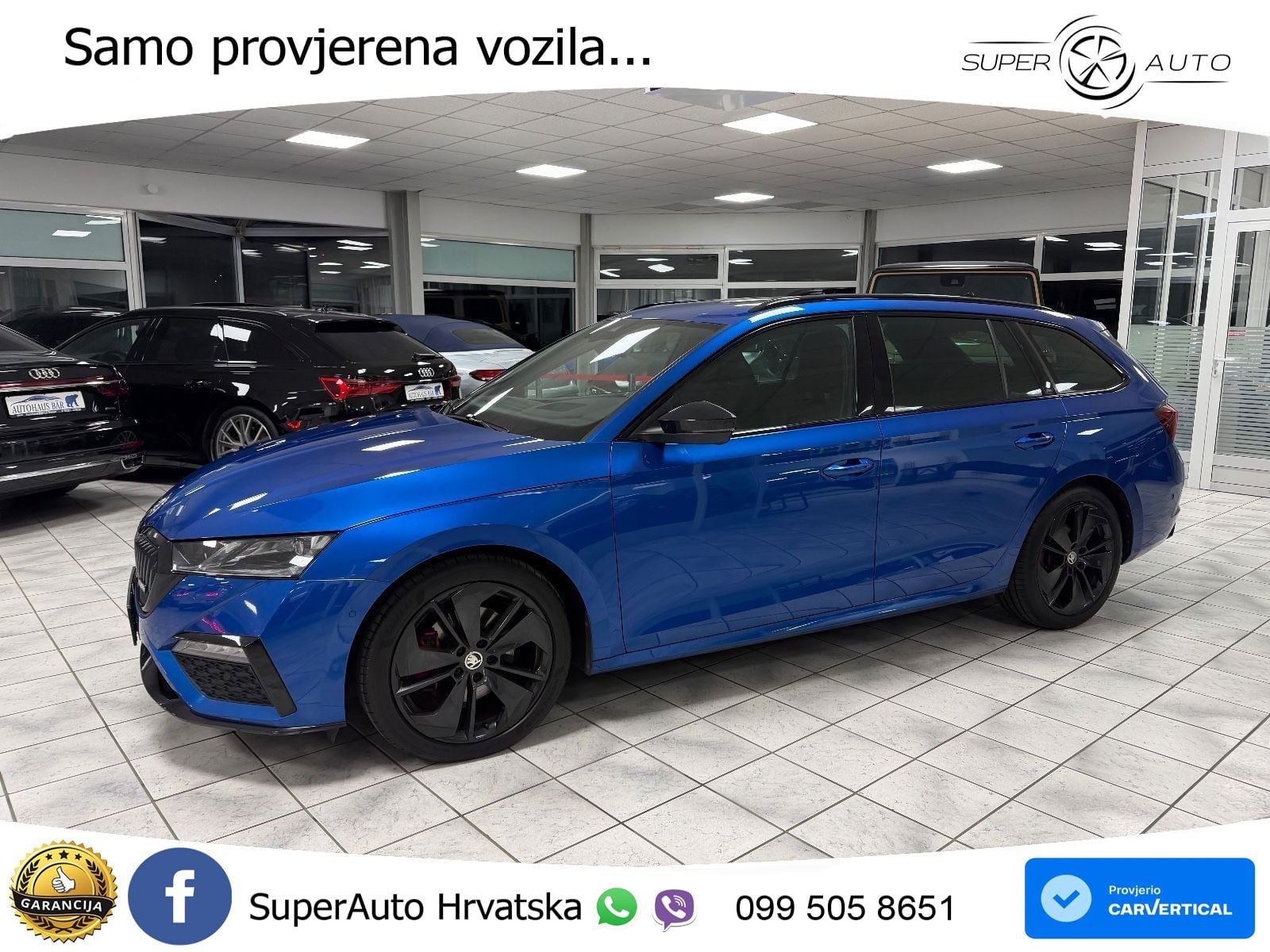 Škoda Octavia Combi RS 2.0 TDI (200 KS) DSG LED+GR SJED+ACC