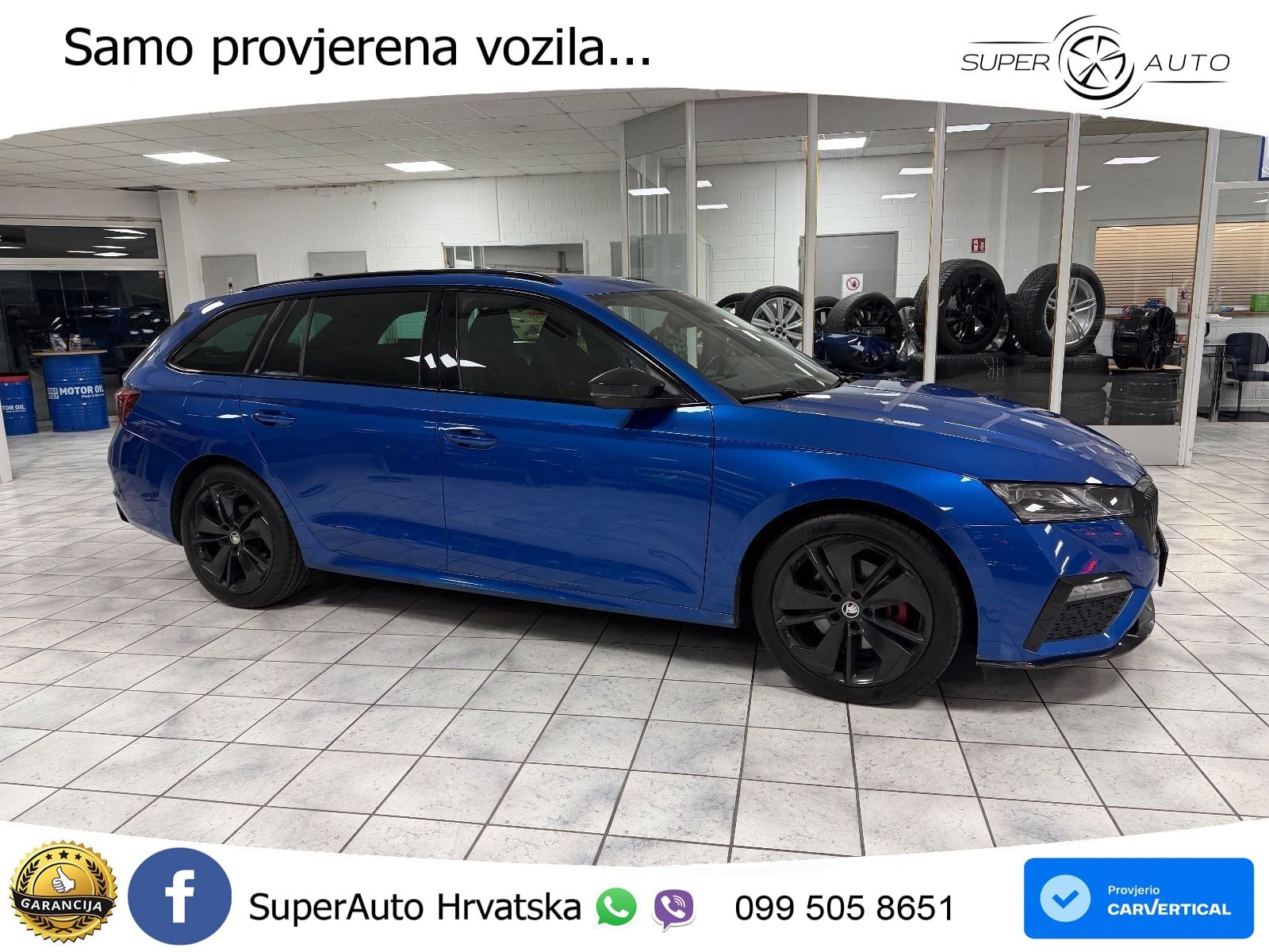 Škoda Octavia Combi RS 2.0 TDI (200 KS) DSG LED+GR SJED+ACC