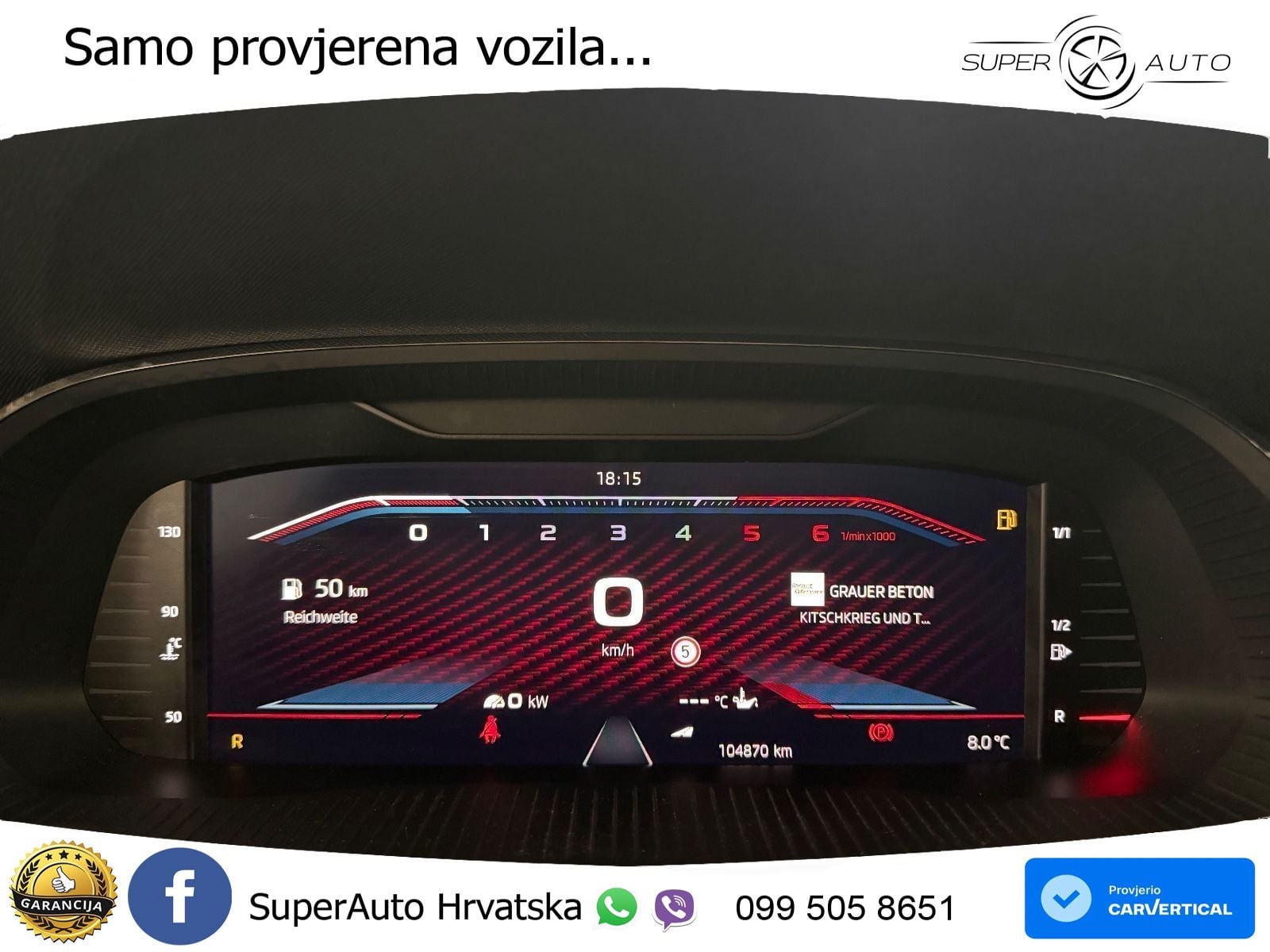 Škoda Octavia Combi RS 2.0 TDI (200 KS) DSG LED+GR SJED+ACC