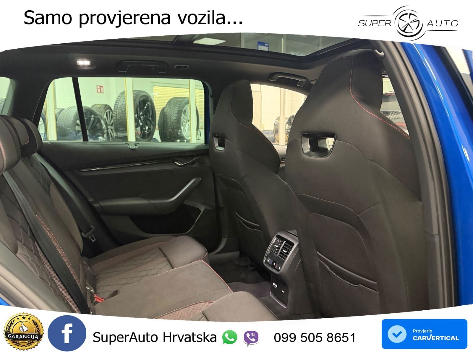 Škoda Octavia Combi RS 2.0 TDI (200 KS) DSG LED+GR SJED+ACC