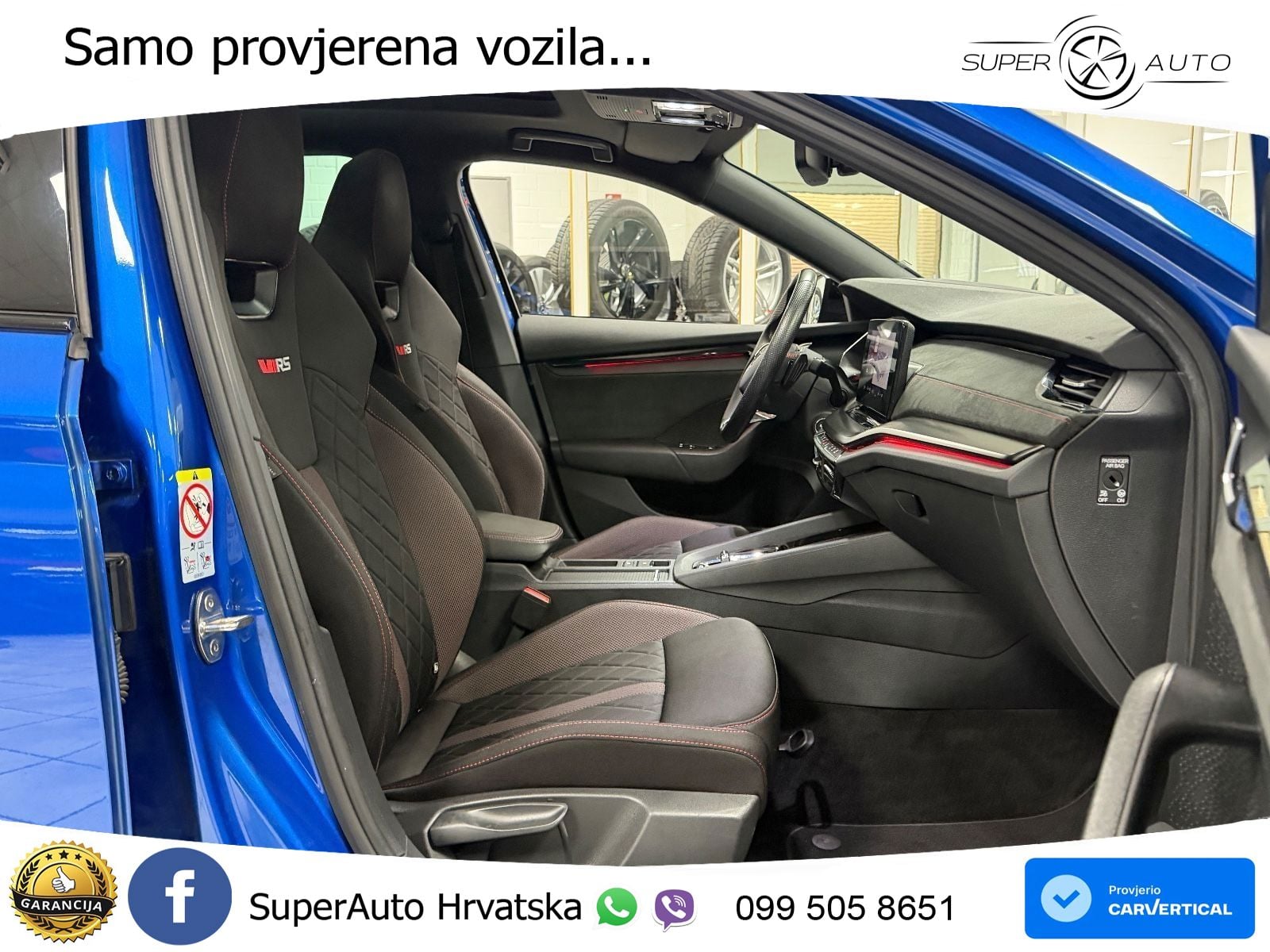 Škoda Octavia Combi RS 2.0 TDI (200 KS) DSG LED+GR SJED+ACC