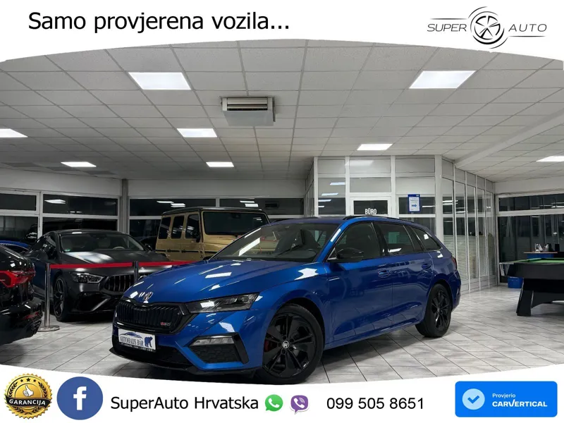 Škoda Octavia Combi RS 2.0 TDI (200 KS) DSG LED+GR SJED+ACC