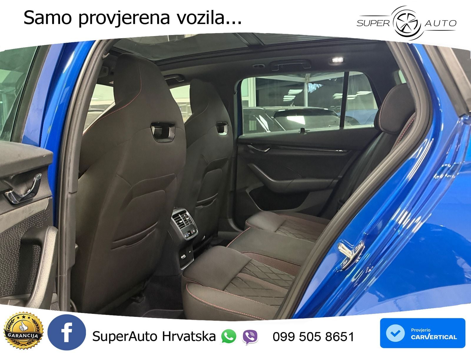 Škoda Octavia Combi RS 2.0 TDI (200 KS) DSG LED+GR SJED+ACC