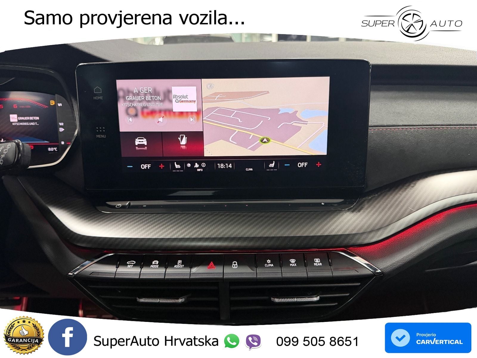 Škoda Octavia Combi RS 2.0 TDI (200 KS) DSG LED+GR SJED+ACC