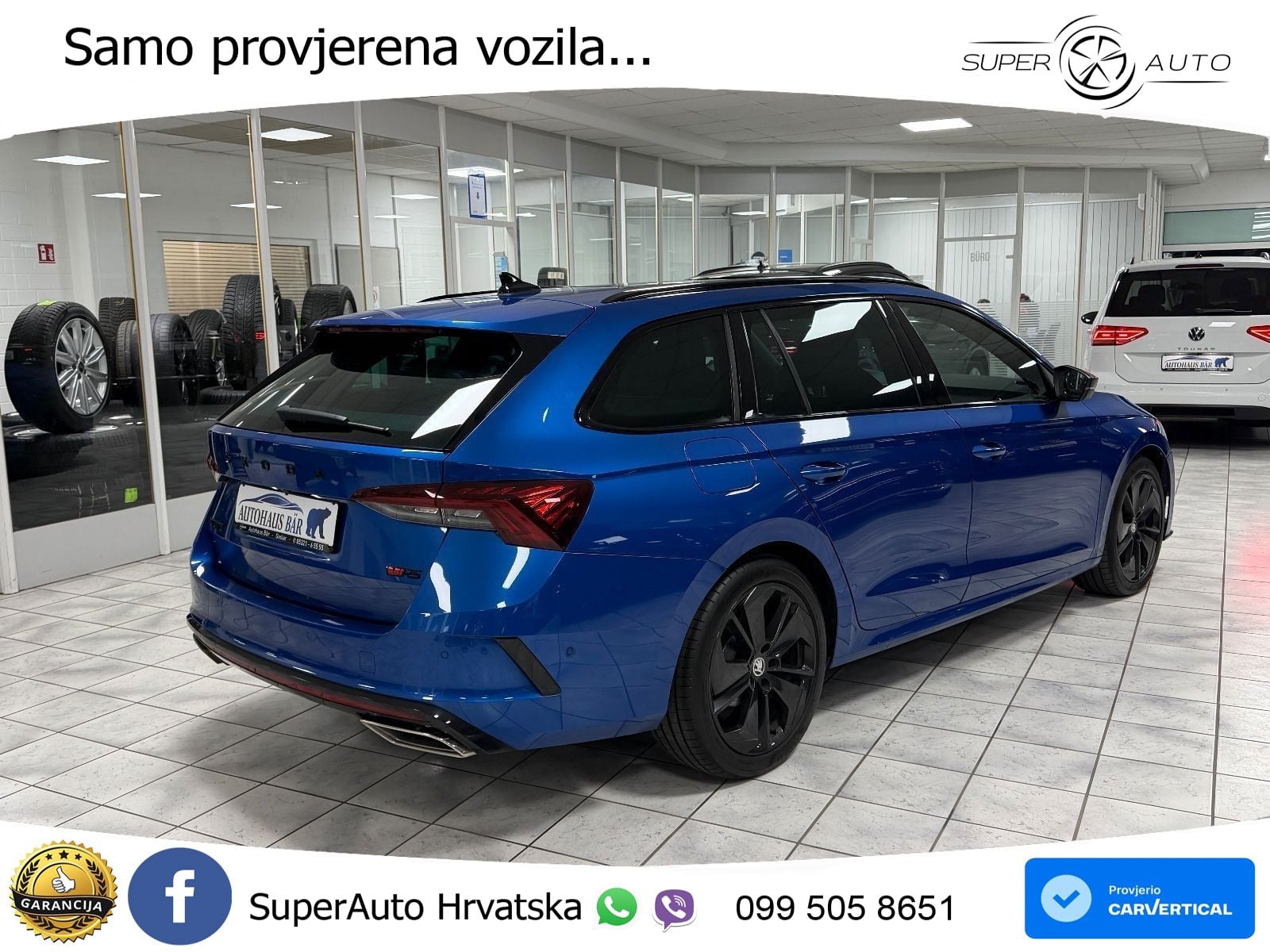 Škoda Octavia Combi RS 2.0 TDI (200 KS) DSG LED+GR SJED+ACC