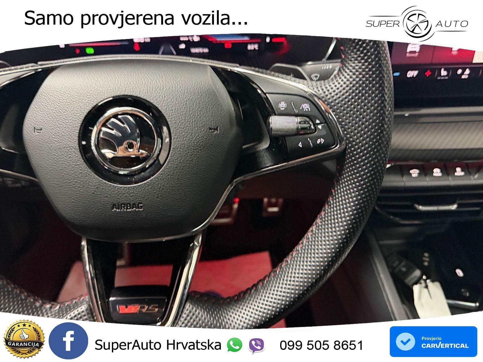 Škoda Octavia Combi RS 2.0 TDI (200 KS) DSG LED+GR SJED+ACC