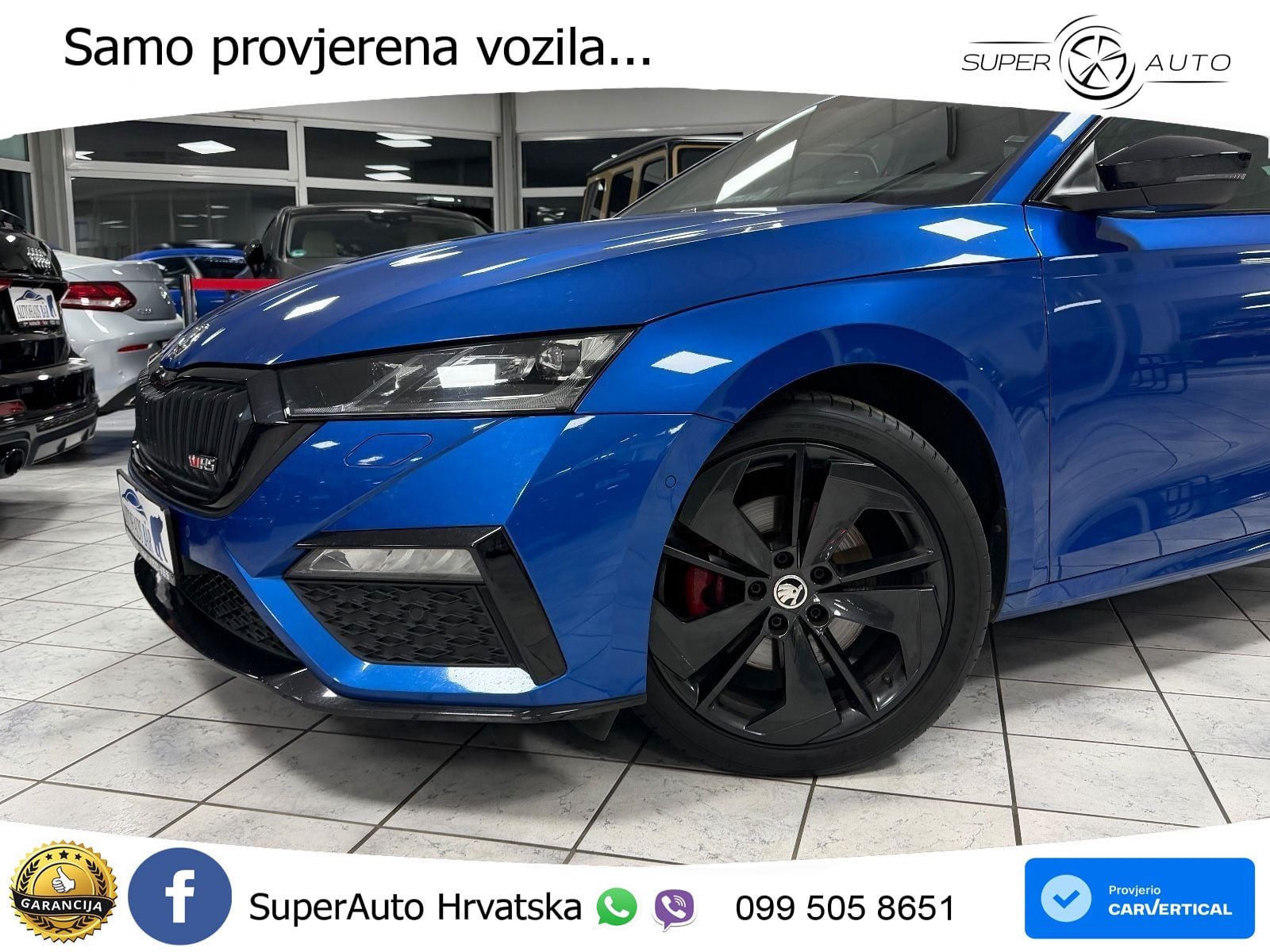 Škoda Octavia Combi RS 2.0 TDI (200 KS) DSG LED+GR SJED+ACC