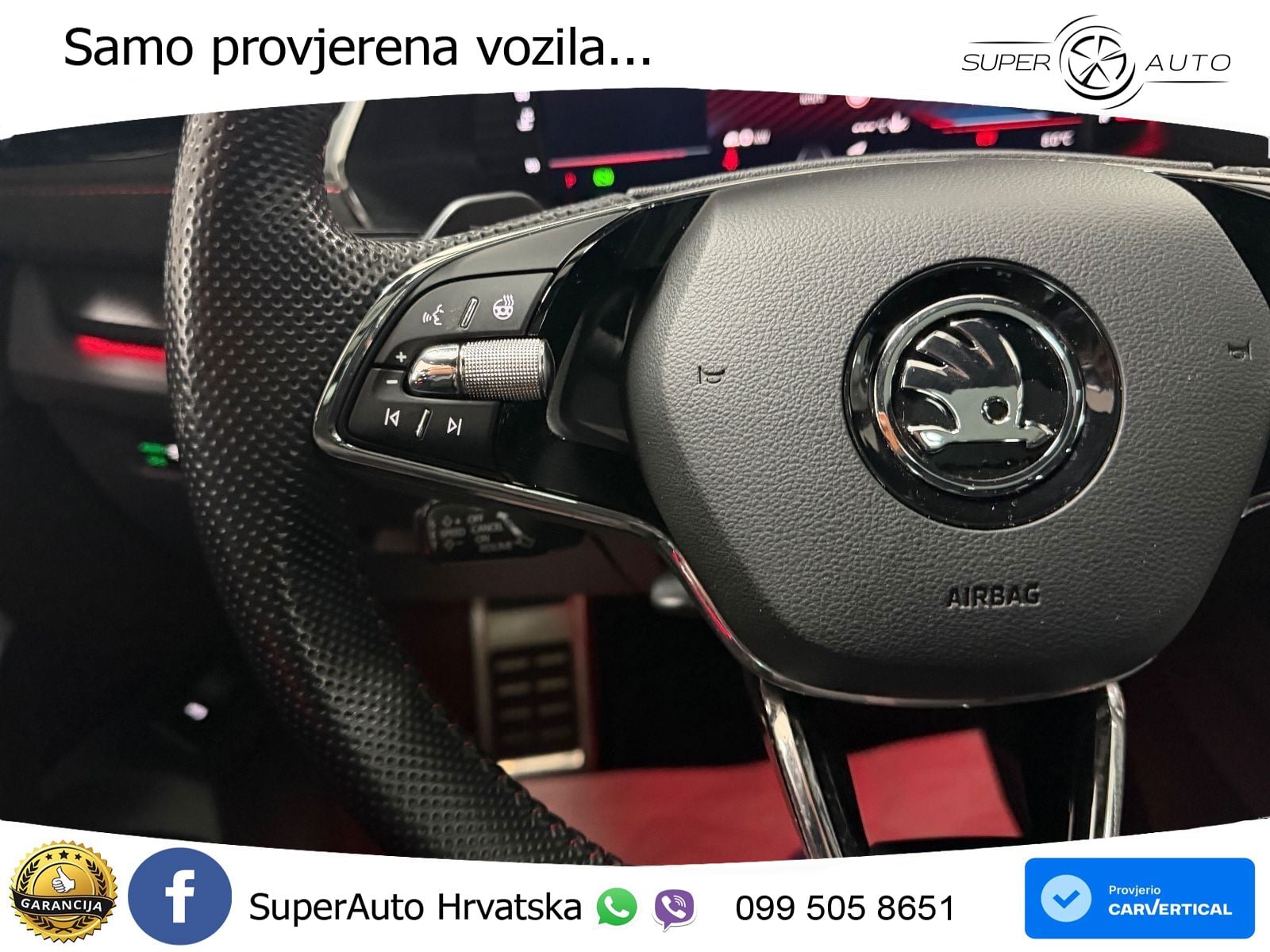Škoda Octavia Combi RS 2.0 TDI (200 KS) DSG LED+GR SJED+ACC
