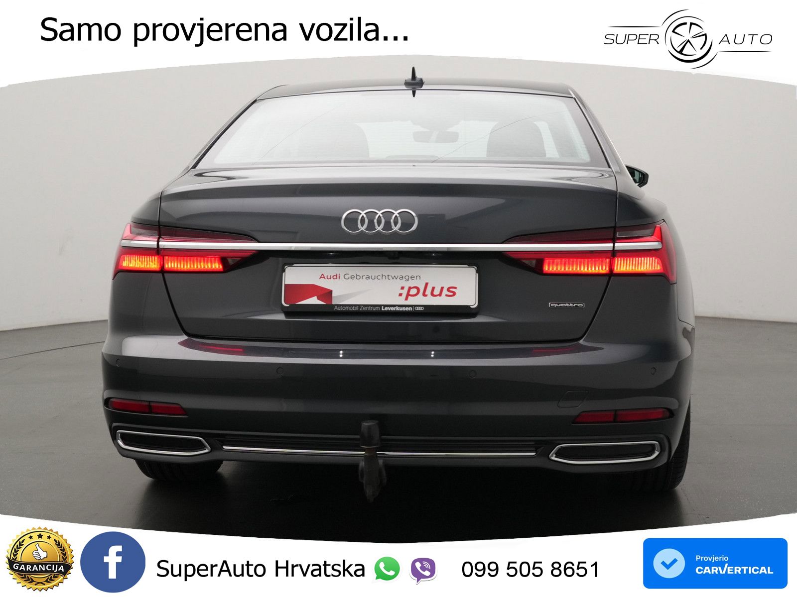Audi A6 40 TDI (204 KS) quattro ultra S tronic LED+GR SJED+ACC