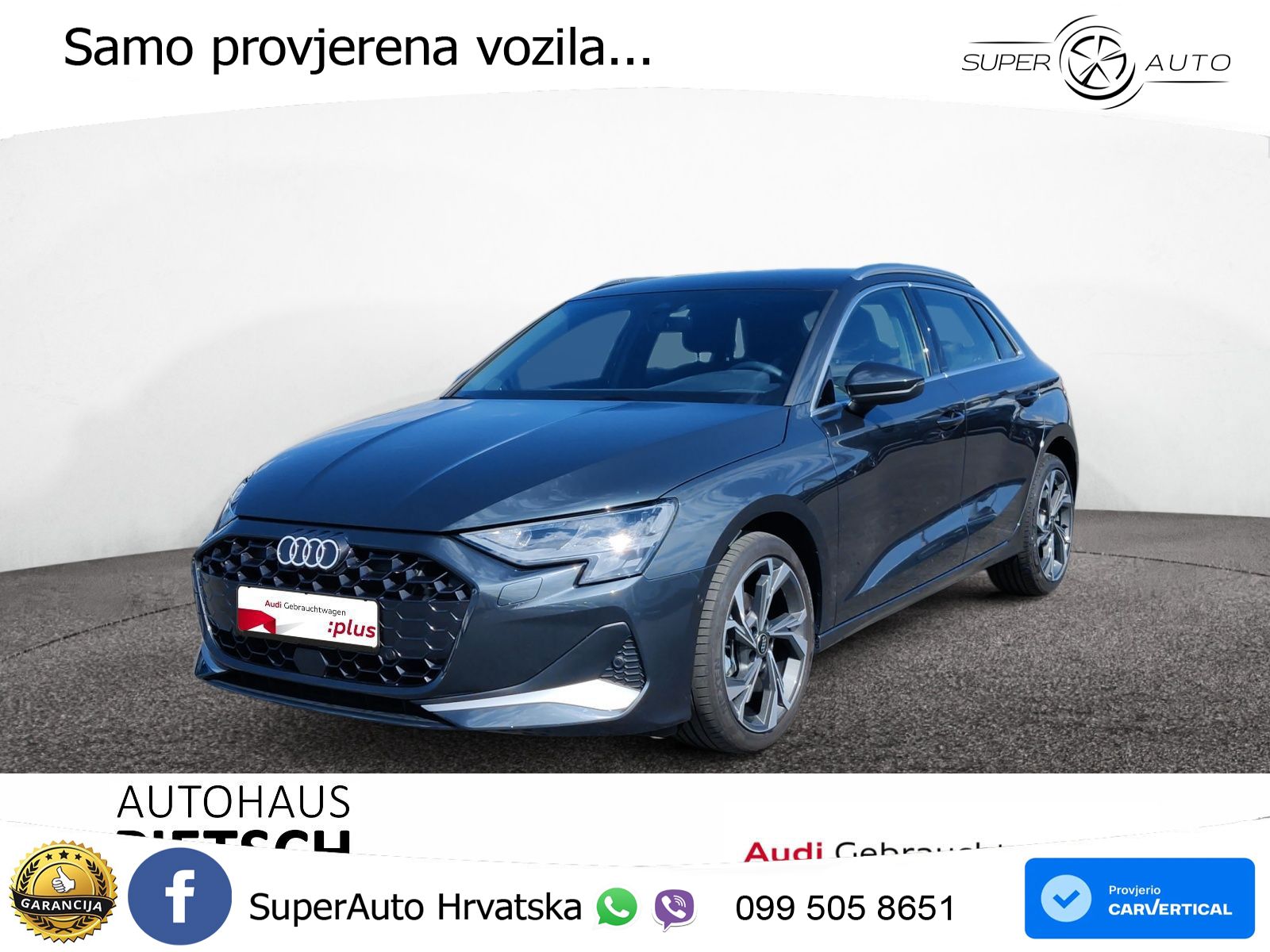 Audi A3 Sportback 30 TFSI (116 KS) Mild Hybrid S tronic advanced LED+GR SJED+ACC