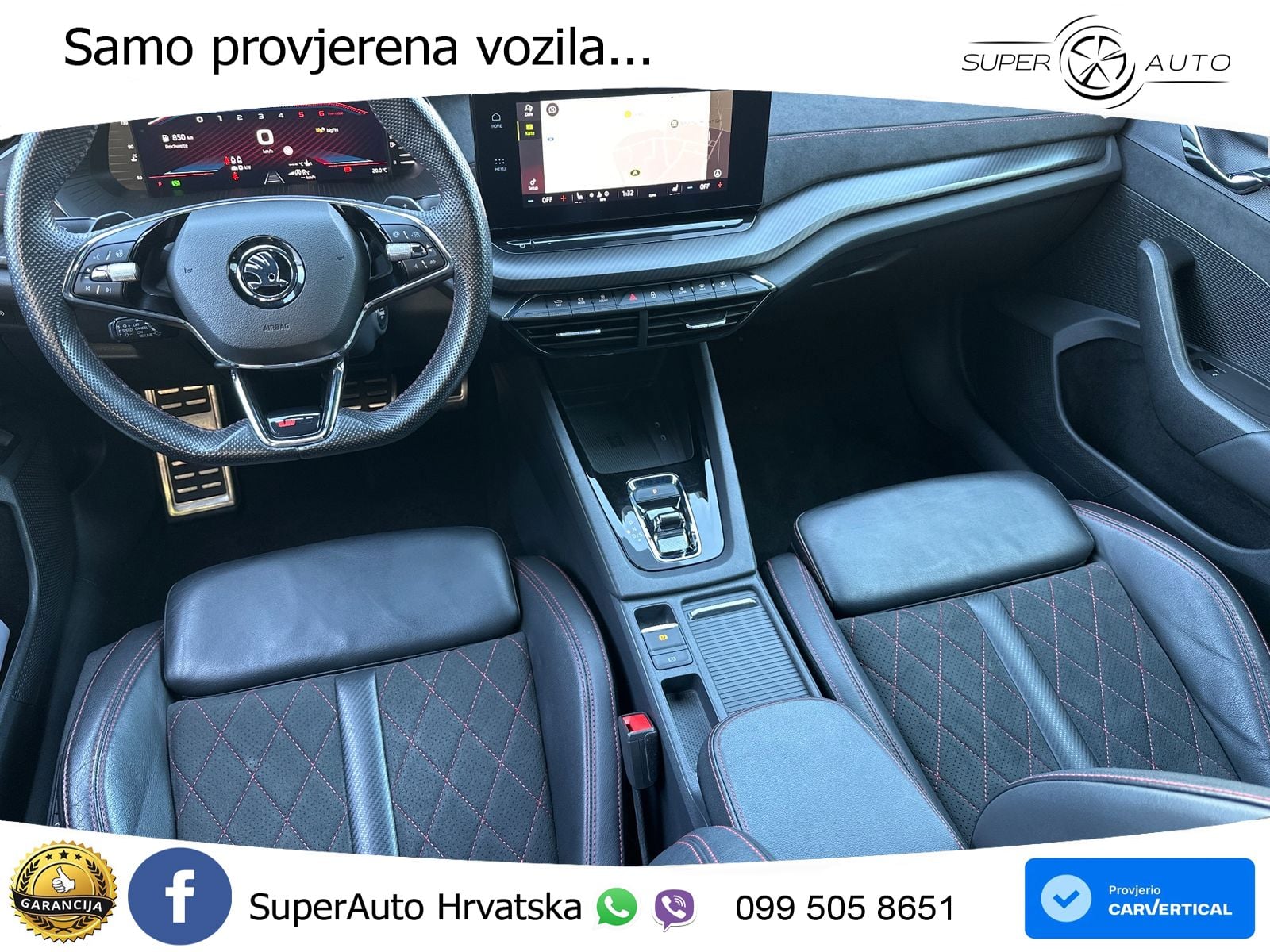 Škoda Octavia Combi RS 2.0 TDI (200 KS) DSG LED+GR SJED+ACC