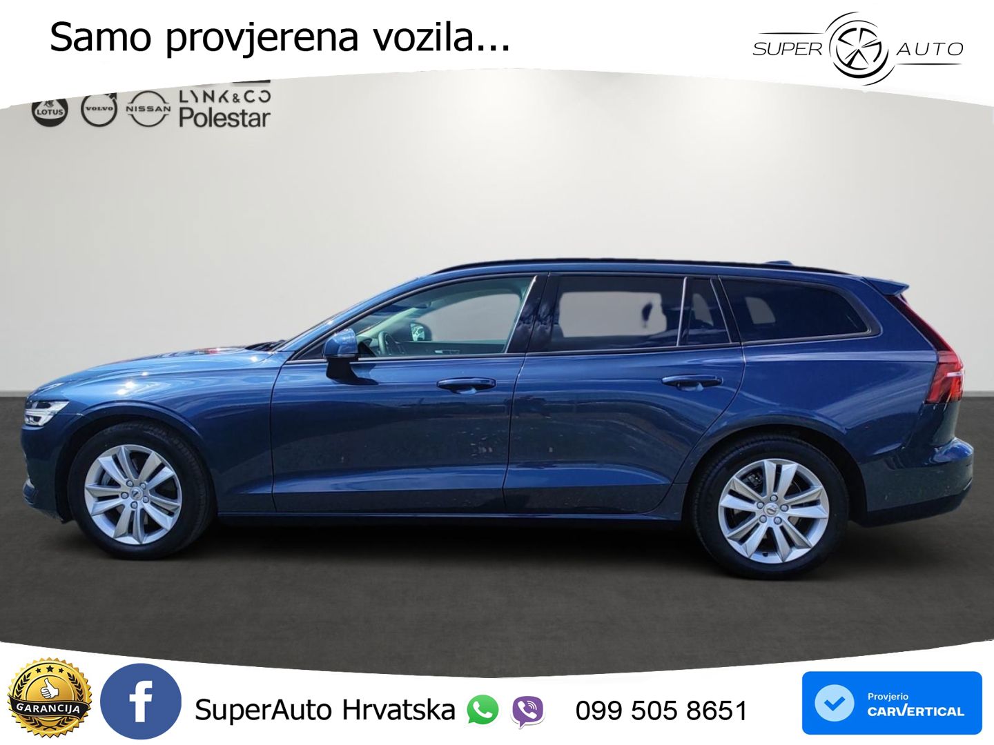Volvo V60 2.0 B4 Benzin DCT LED+GR SJED+ACC