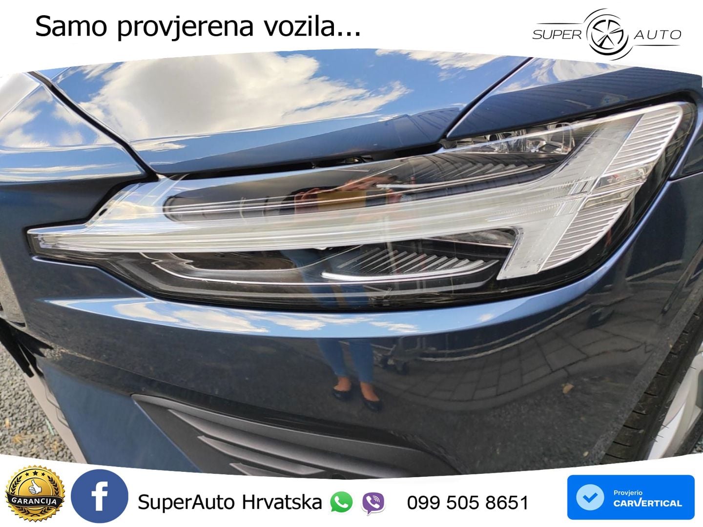 Volvo V60 2.0 B4 Benzin DCT LED+GR SJED+ACC
