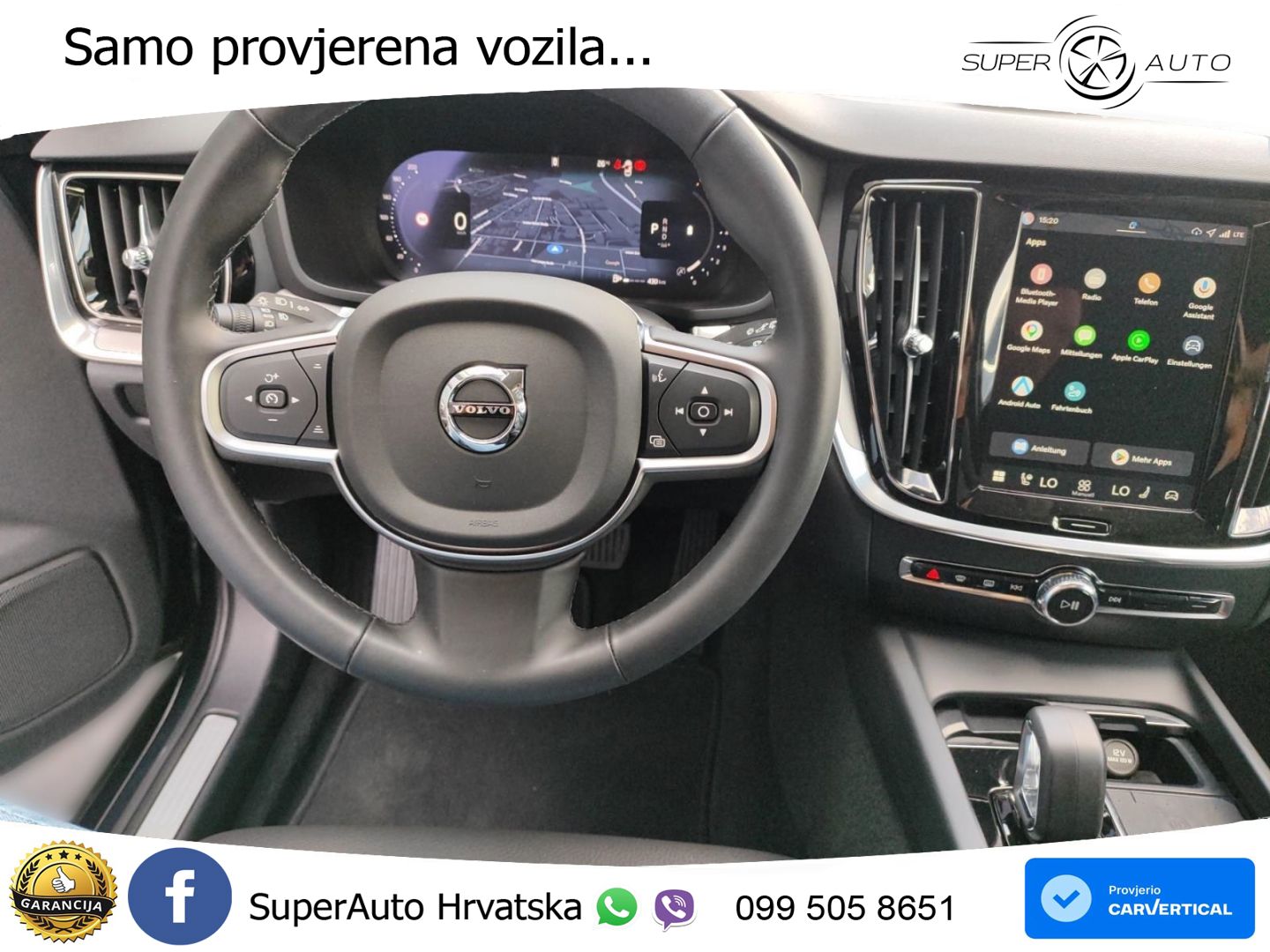 Volvo V60 2.0 B4 Benzin DCT LED+GR SJED+ACC