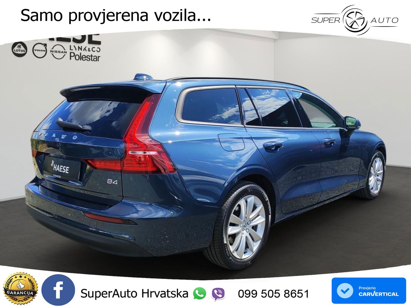 Volvo V60 2.0 B4 Benzin DCT LED+GR SJED+ACC