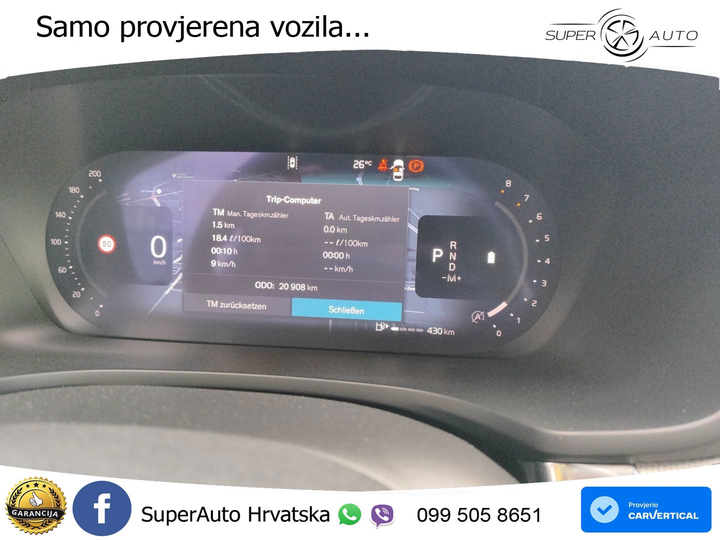 Volvo V60 2.0 B4 Benzin DCT LED+GR SJED+ACC