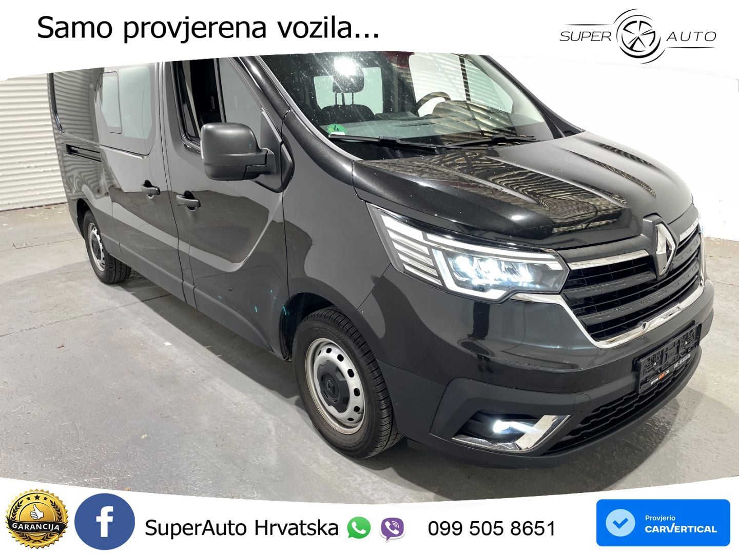 Renault Trafic L2H1 Doka Komfort Automatik LED Klima PDC 150 KS