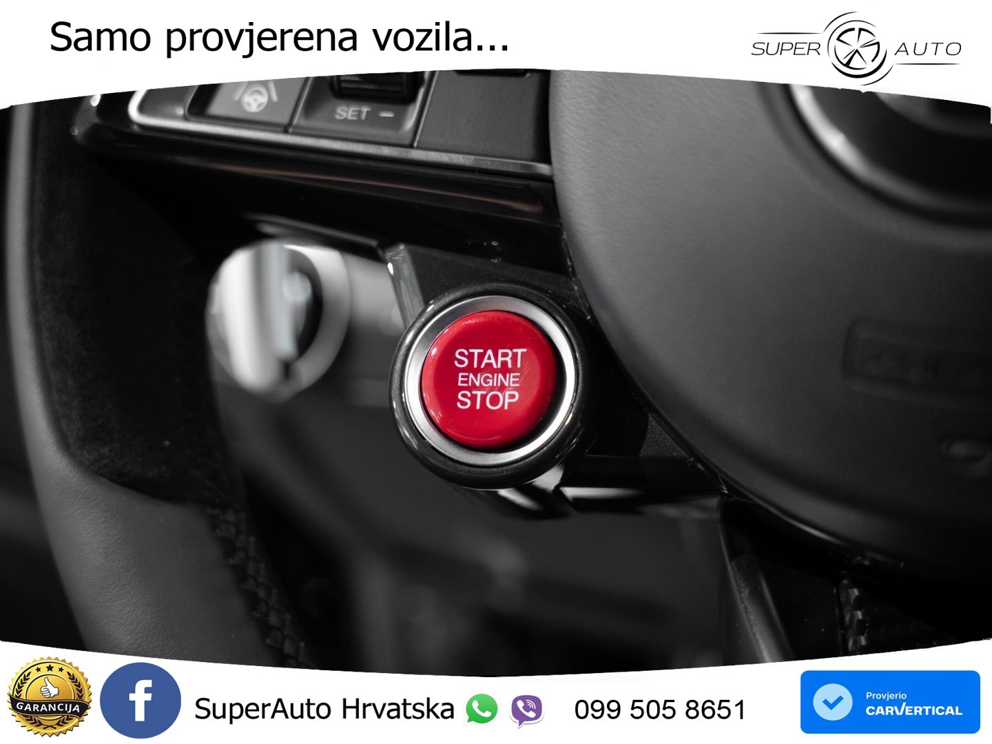 Alfa Romeo Giulia Quadrifoglio 2.9 V6 Bi-Turbo (520 KS) Automatic LED+GR SJED+ACC