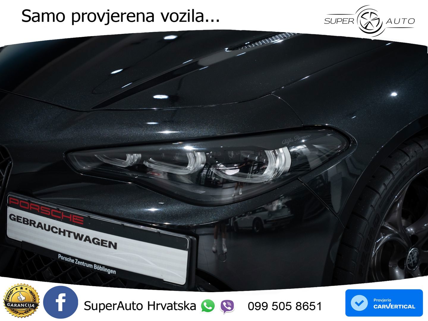 Alfa Romeo Giulia Quadrifoglio 2.9 V6 Bi-Turbo (520 KS) Automatic LED+GR SJED+ACC