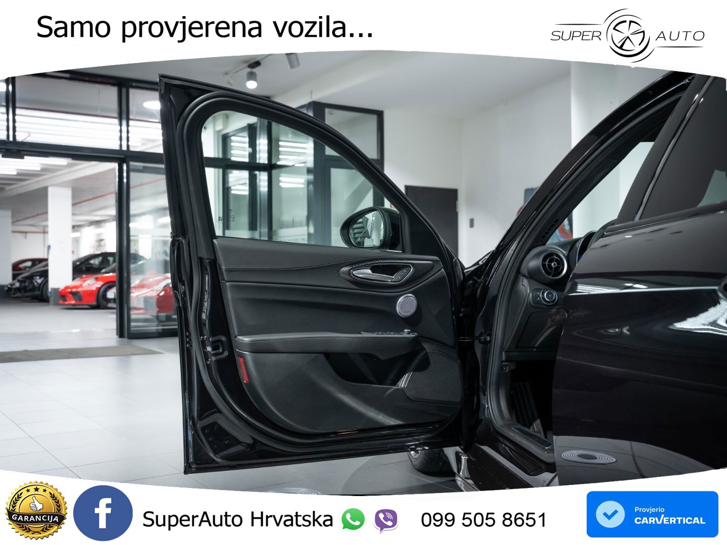 Alfa Romeo Giulia Quadrifoglio 2.9 V6 Bi-Turbo (520 KS) Automatic LED+GR SJED+ACC
