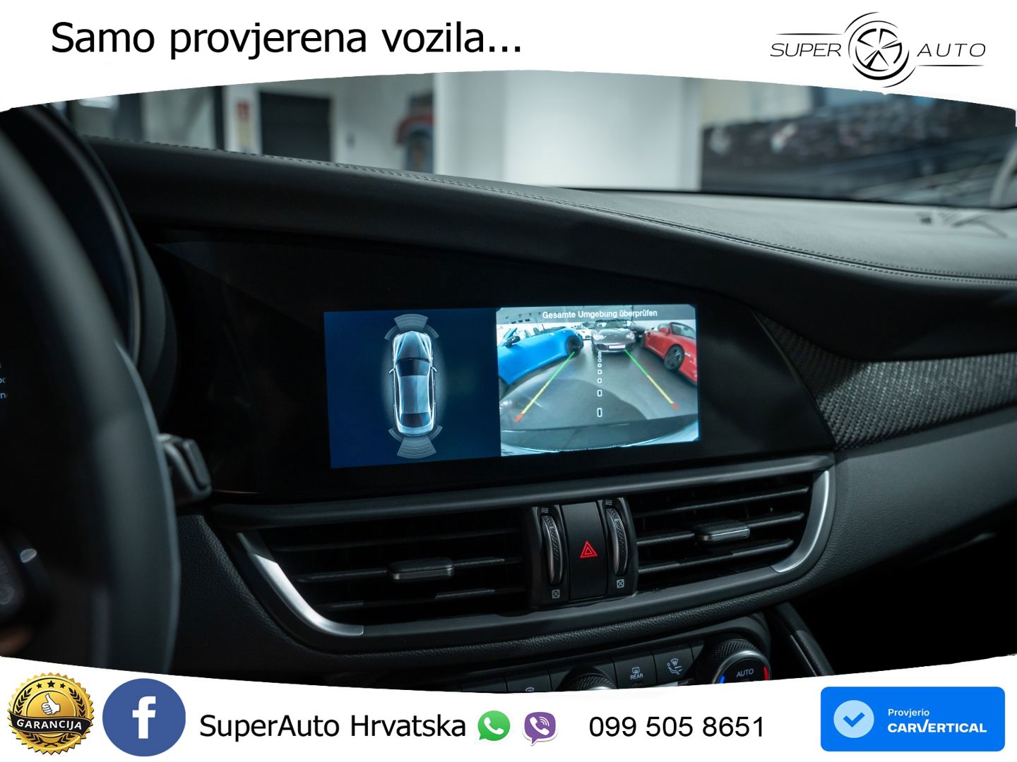 Alfa Romeo Giulia Quadrifoglio 2.9 V6 Bi-Turbo (520 KS) Automatic LED+GR SJED+ACC