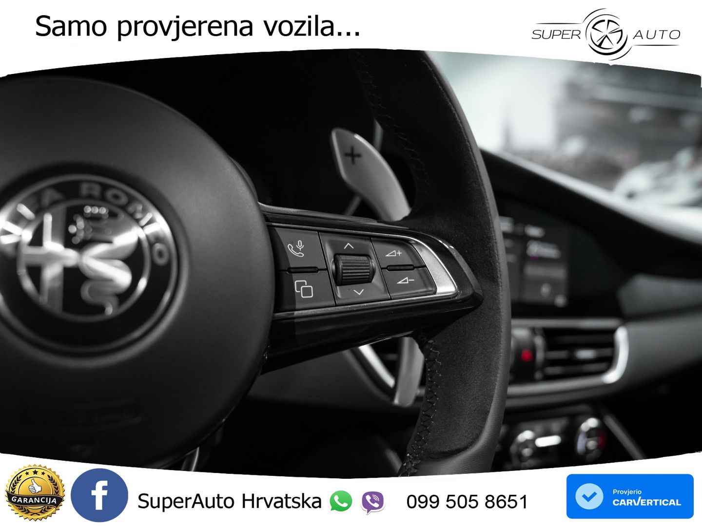 Alfa Romeo Giulia Quadrifoglio 2.9 V6 Bi-Turbo (520 KS) Automatic LED+GR SJED+ACC