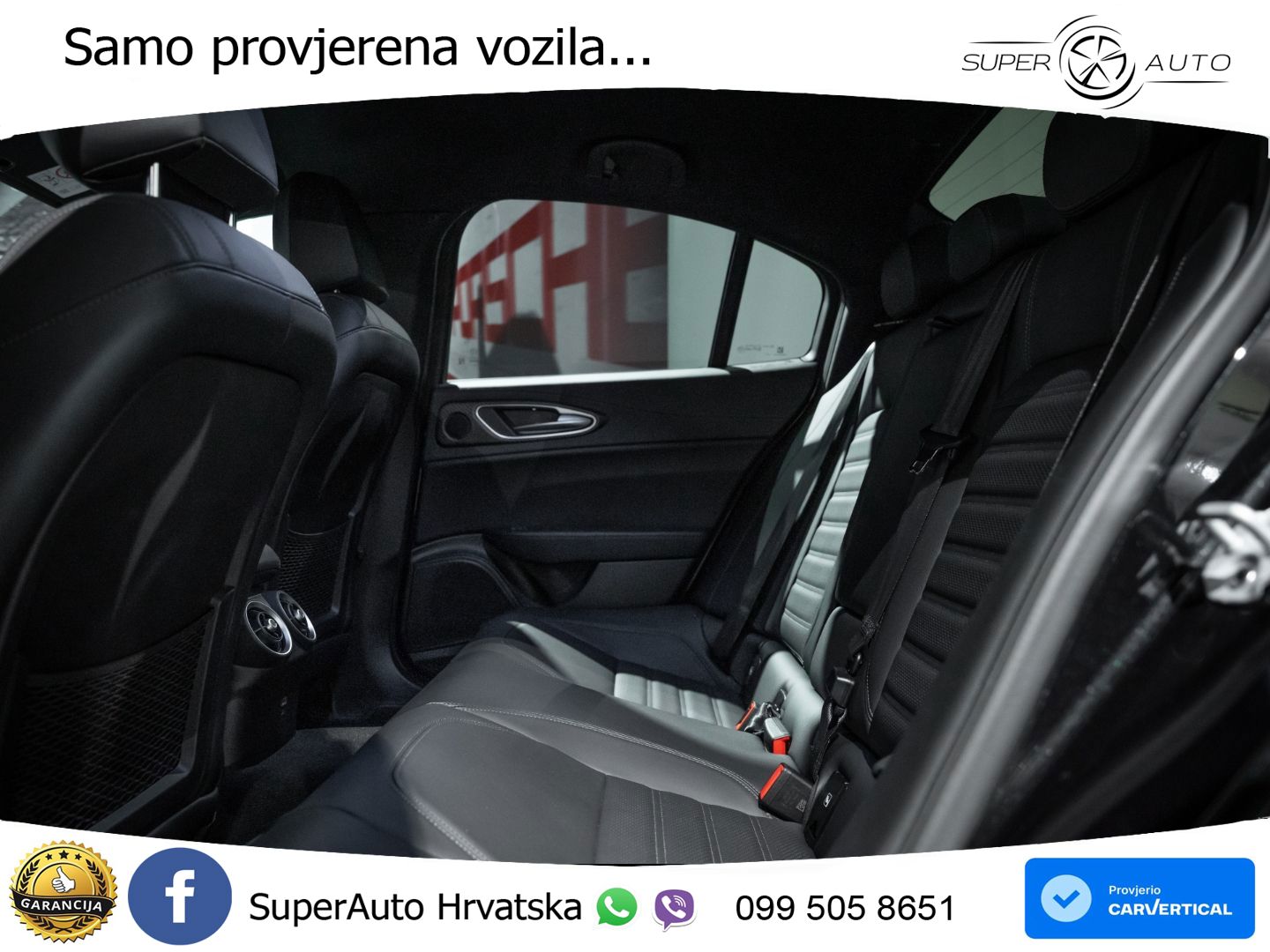 Alfa Romeo Giulia Quadrifoglio 2.9 V6 Bi-Turbo (520 KS) Automatic LED+GR SJED+ACC
