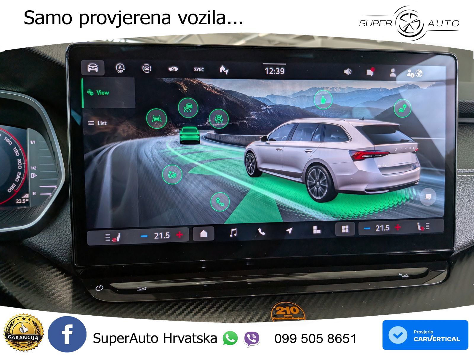 Škoda Octavia Combi 1.5 TSI (150 KS) DSG SportLine LED+GR SJED+ACC