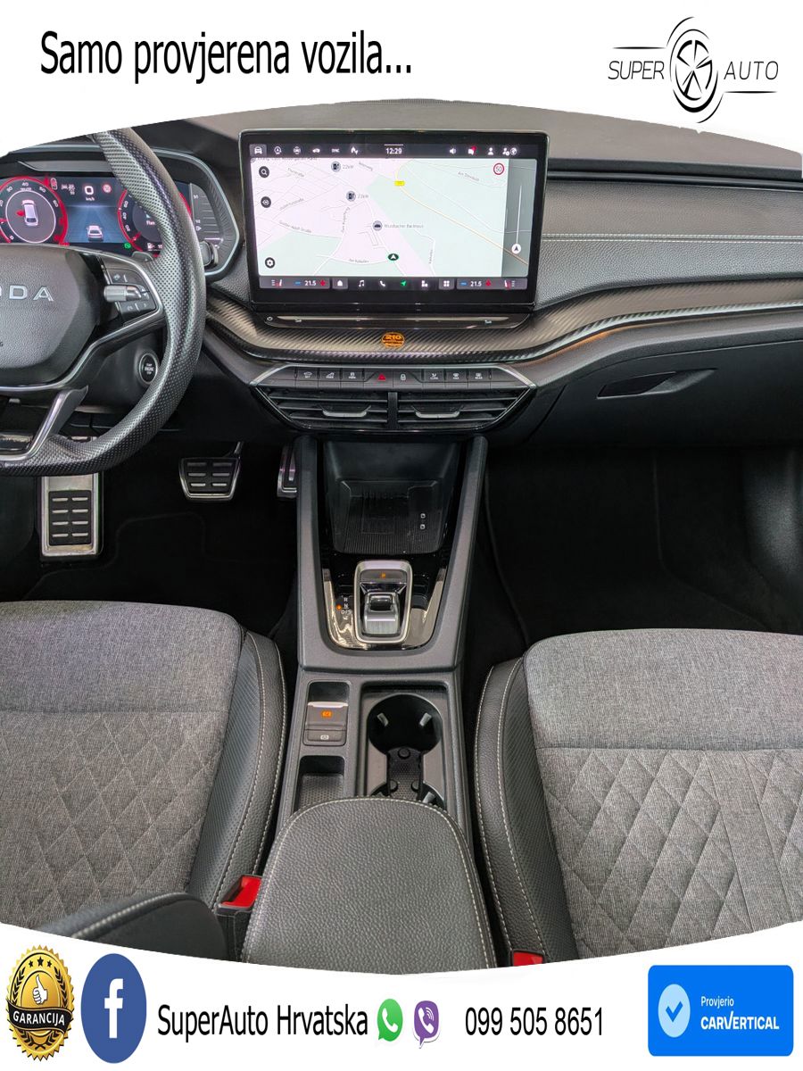 Škoda Octavia Combi 1.5 TSI (150 KS) DSG SportLine LED+GR SJED+ACC