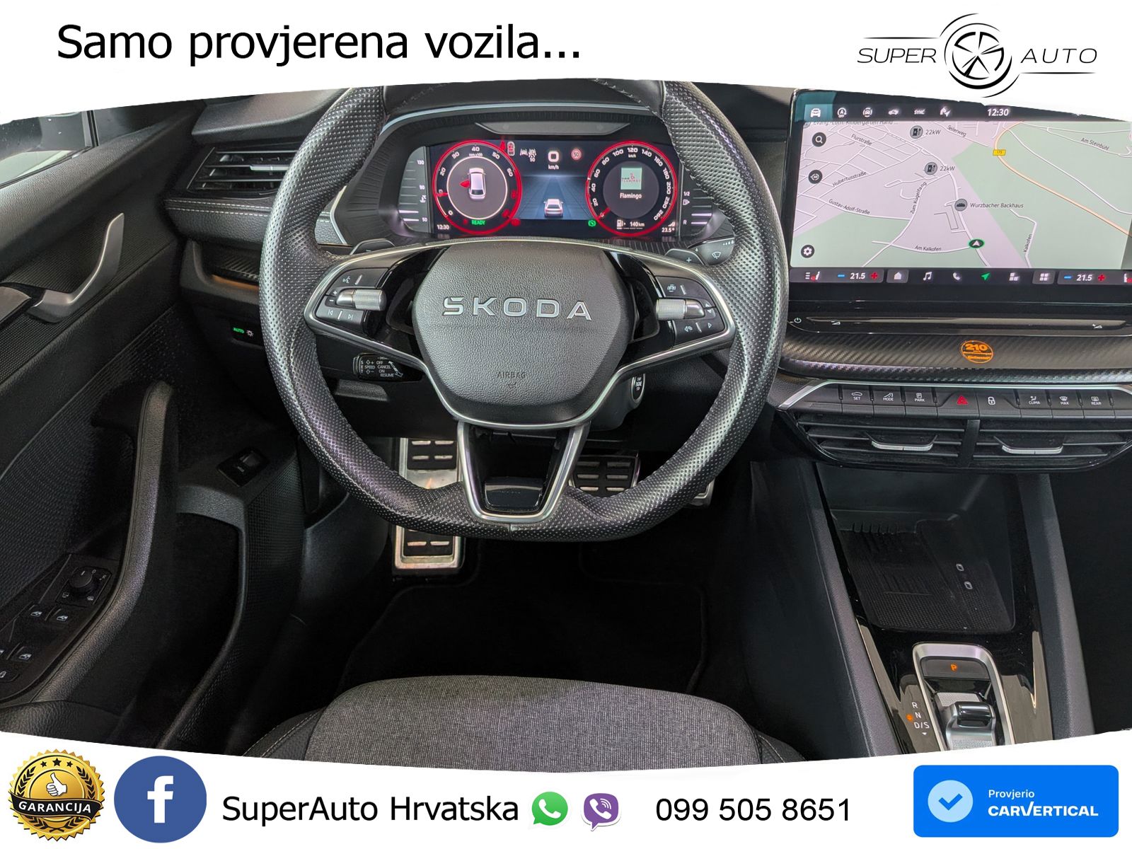 Škoda Octavia Combi 1.5 TSI (150 KS) DSG SportLine LED+GR SJED+ACC