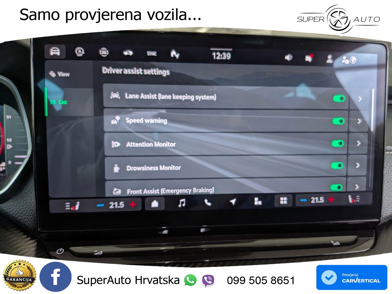 Škoda Octavia Combi 1.5 TSI (150 KS) DSG SportLine LED+GR SJED+ACC