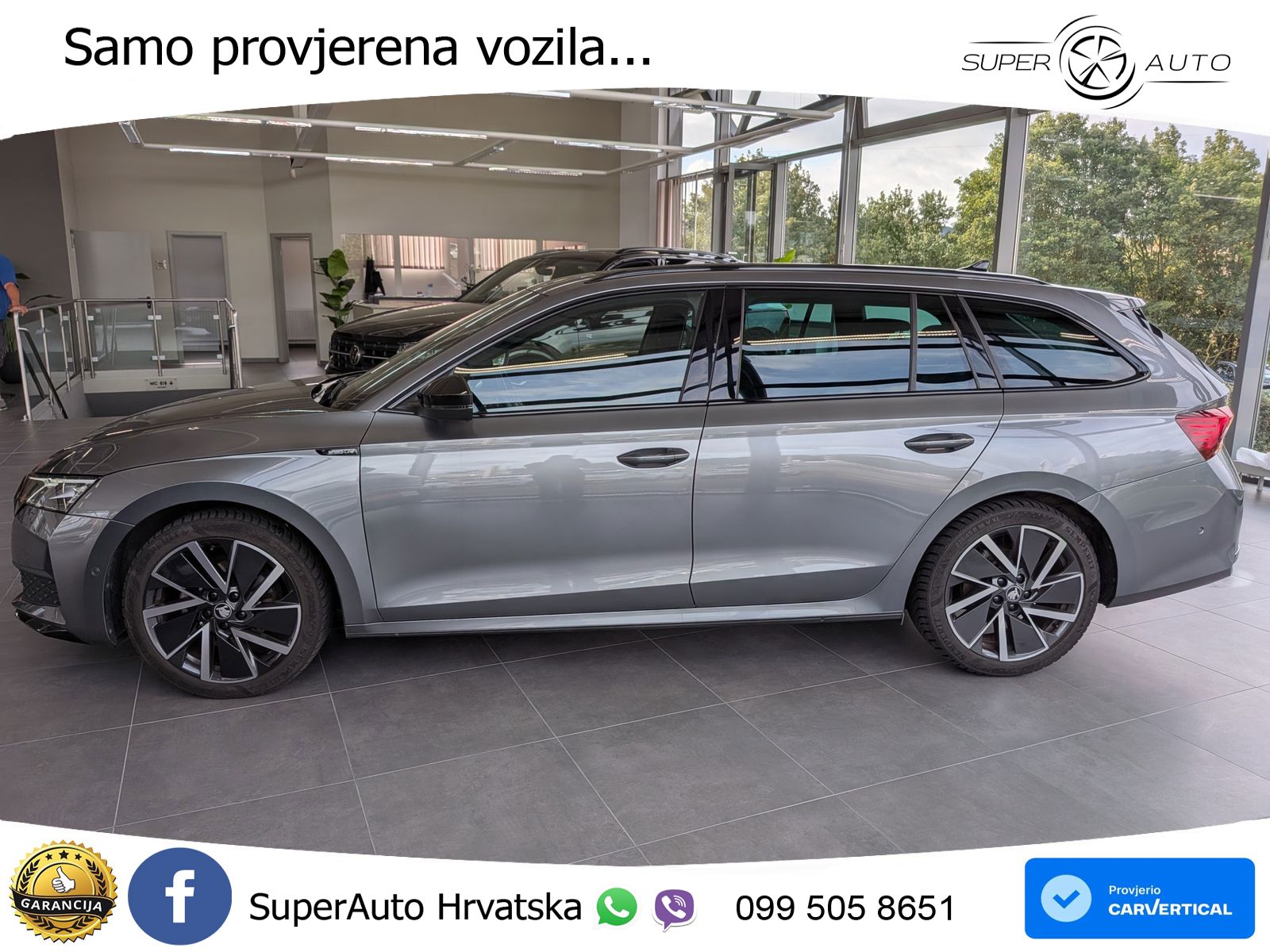 Škoda Octavia Combi 1.5 TSI (150 KS) DSG SportLine LED+GR SJED+ACC