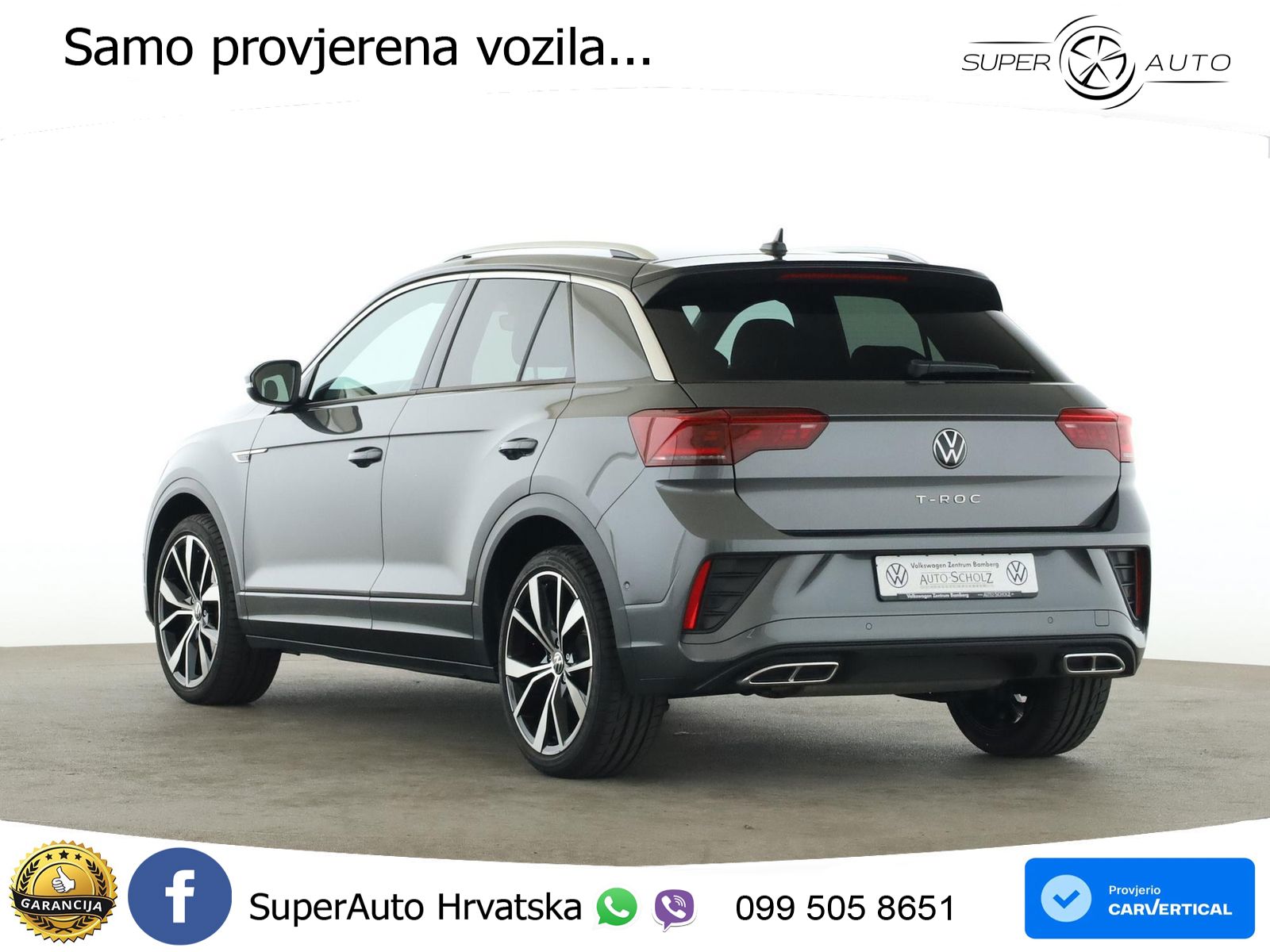 Volkswagen T-Roc 1.5 TSI (150 KS) DSG MATRIX+GR SJED+KAM