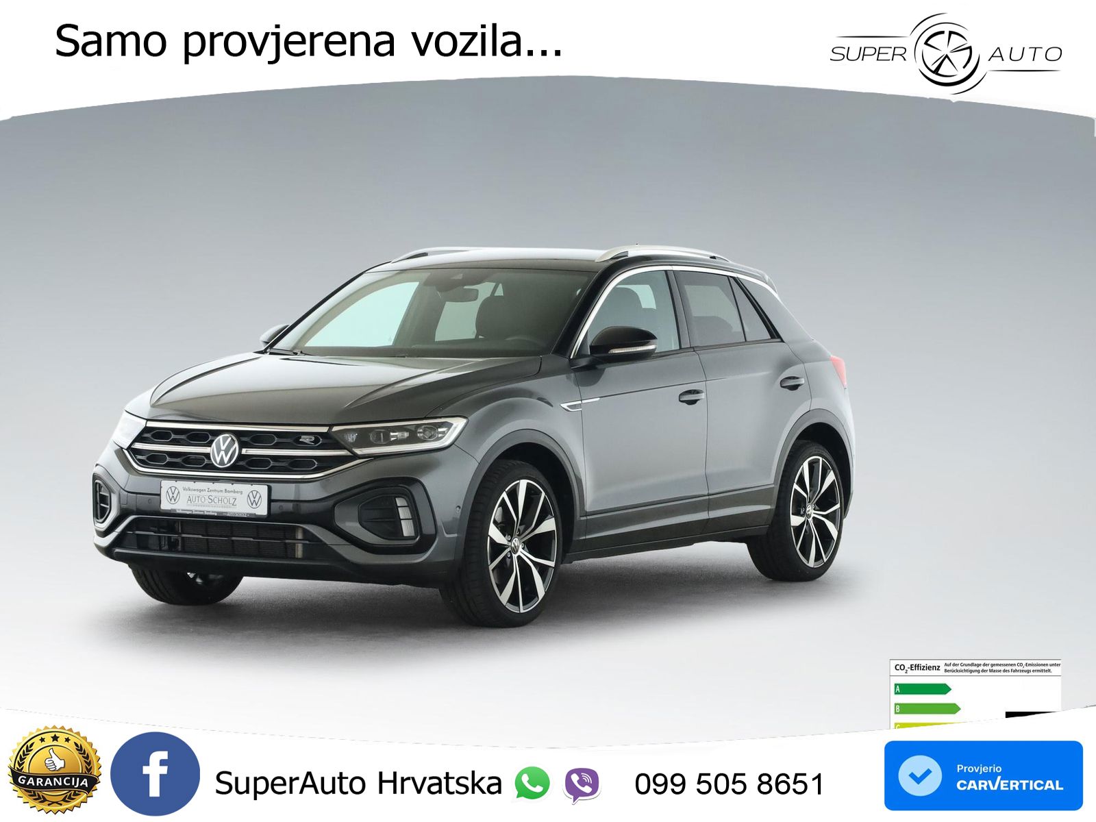 Volkswagen T-Roc 1.5 TSI (150 KS) DSG MATRIX+GR SJED+KAM