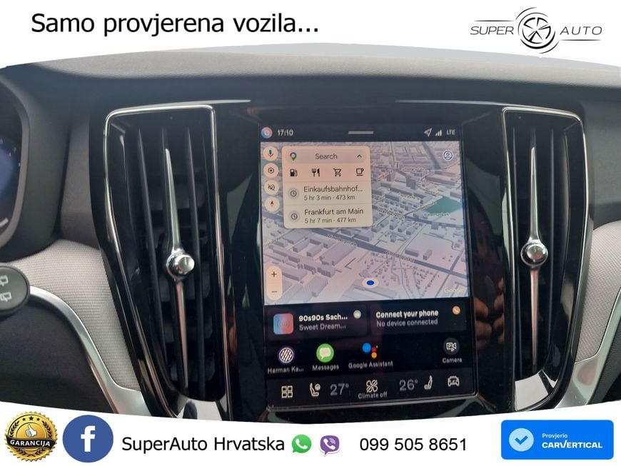 Volvo V60 2.0 B4 Benzin DCT ACC+HEAD+4xGR SJED+360+PANO