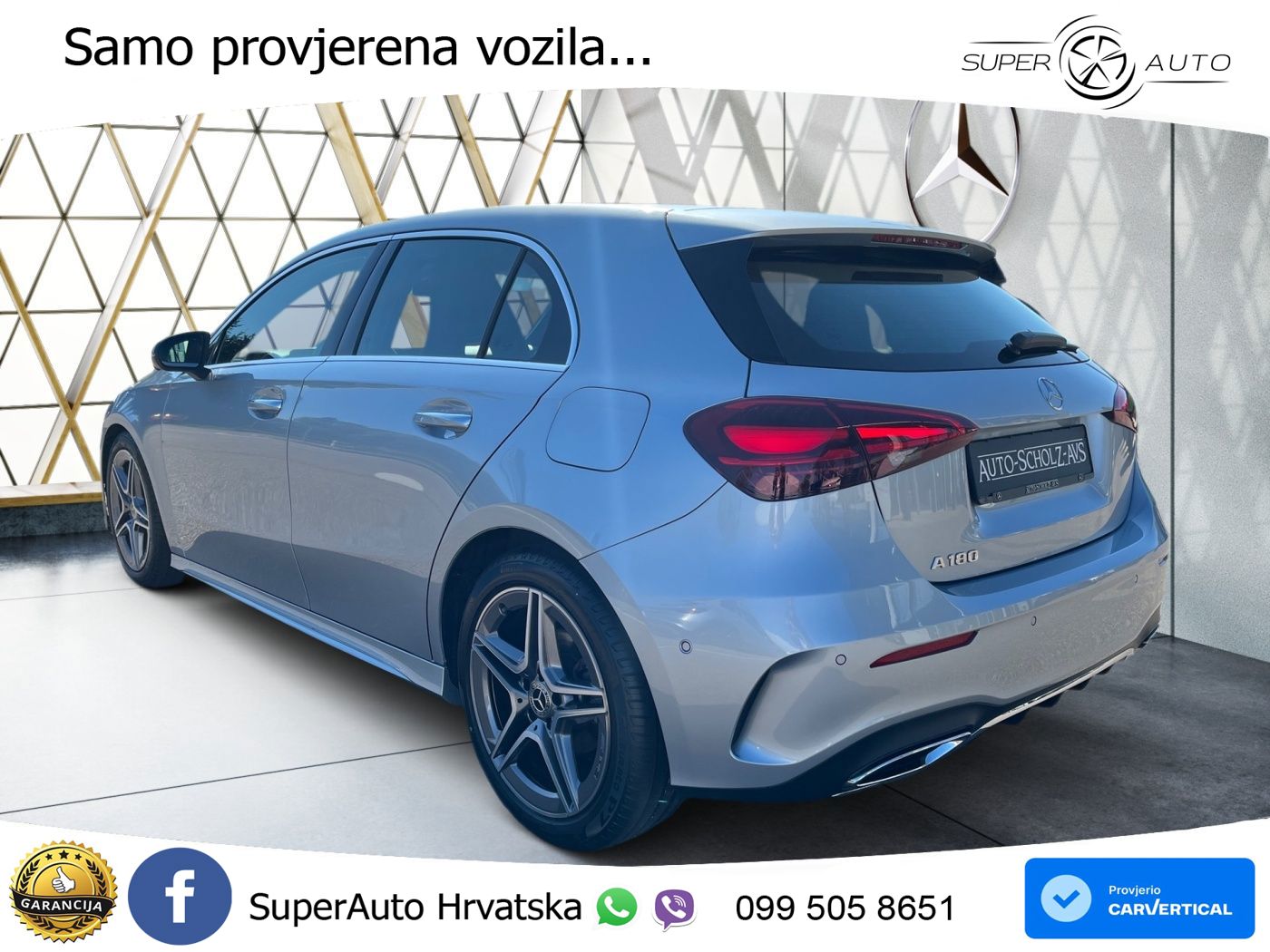 Mercedes-Benz A 180 7G-DCT AMG LED+GR SJED+ACC