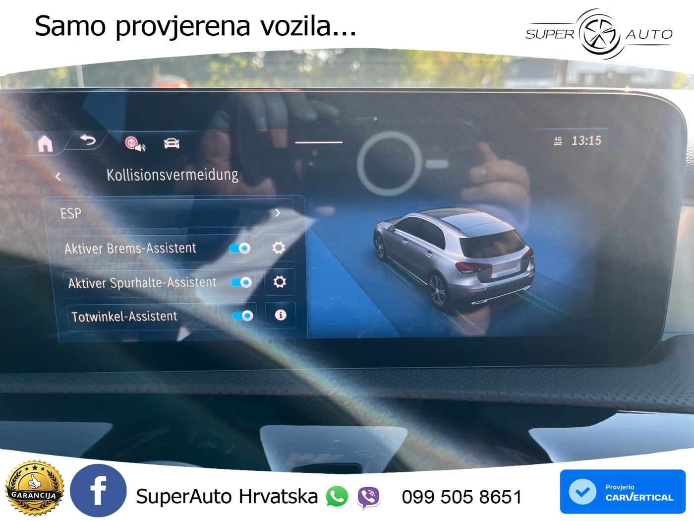 Mercedes-Benz A 180 7G-DCT AMG LED+GR SJED+ACC
