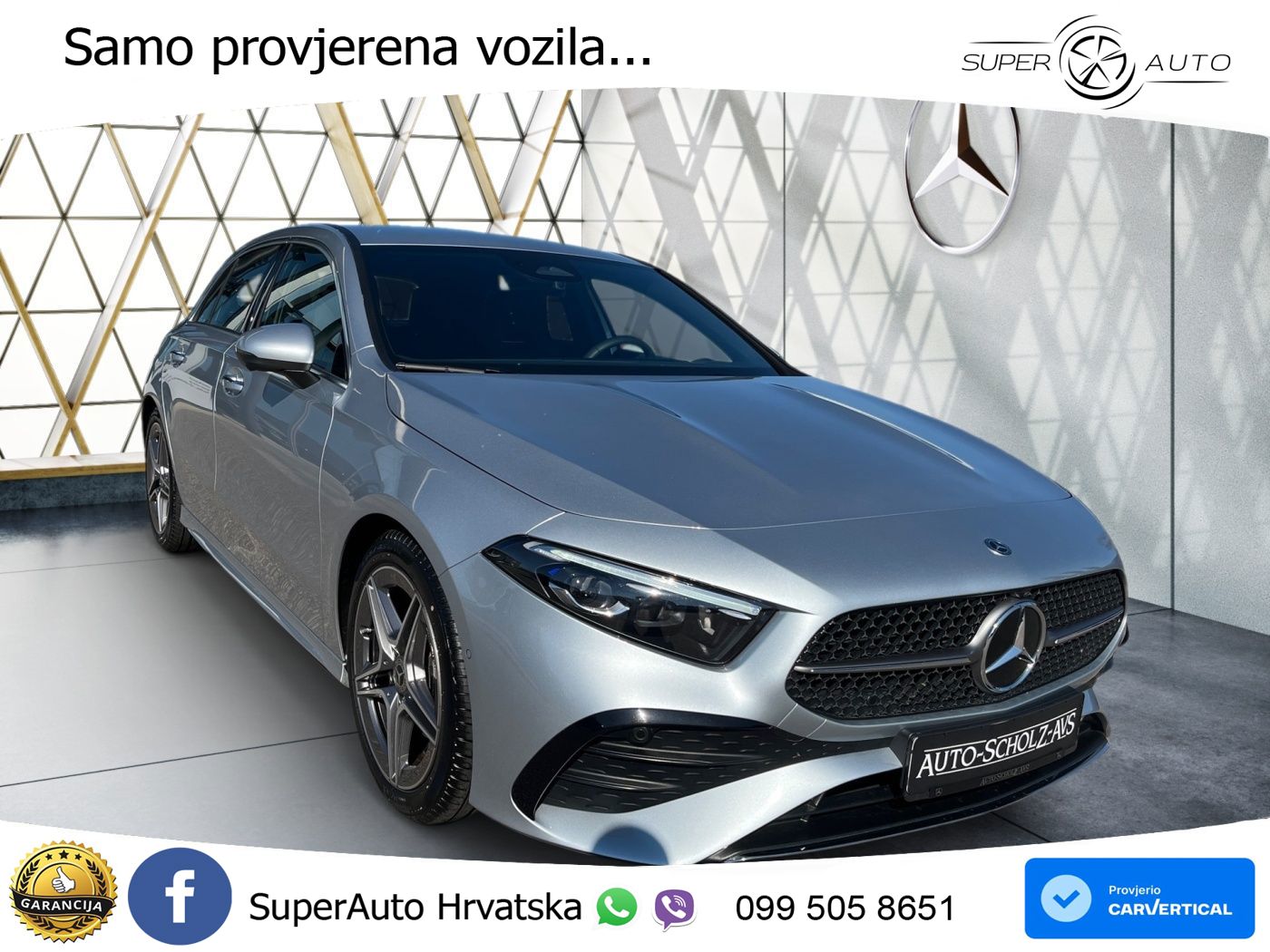 Mercedes-Benz A 180 7G-DCT AMG LED+GR SJED+ACC