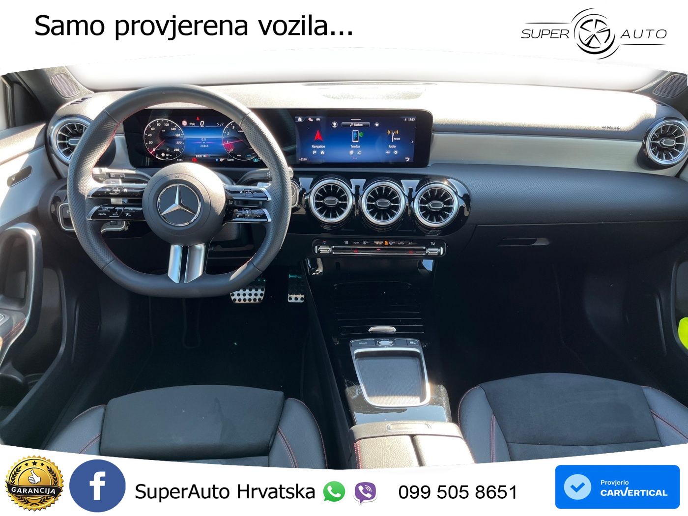 Mercedes-Benz A 180 7G-DCT AMG LED+GR SJED+ACC