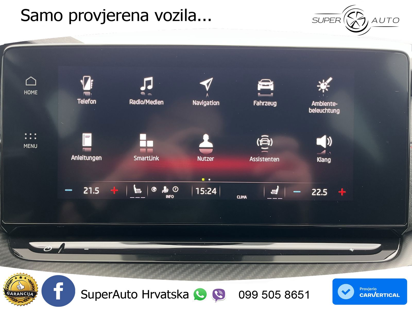 Škoda Octavia Combi RS 2.0 TDI (200 KS) DSG LED+GR SJED+ACC