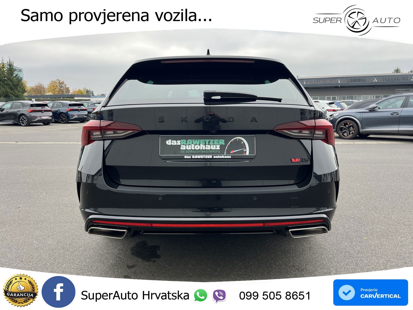 Škoda Octavia Combi RS 2.0 TDI (200 KS) DSG LED+GR SJED+ACC