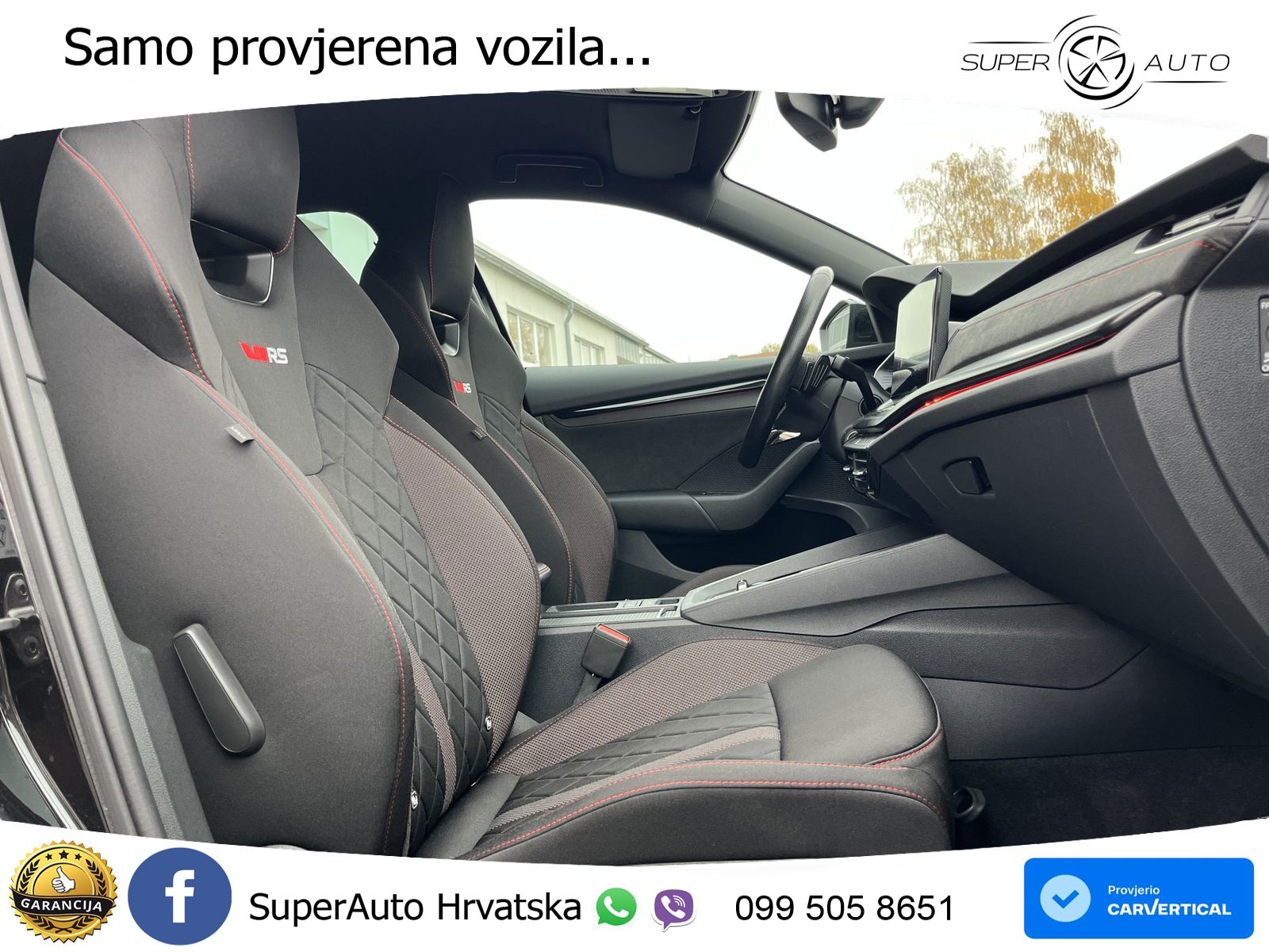 Škoda Octavia Combi RS 2.0 TDI (200 KS) DSG LED+GR SJED+ACC