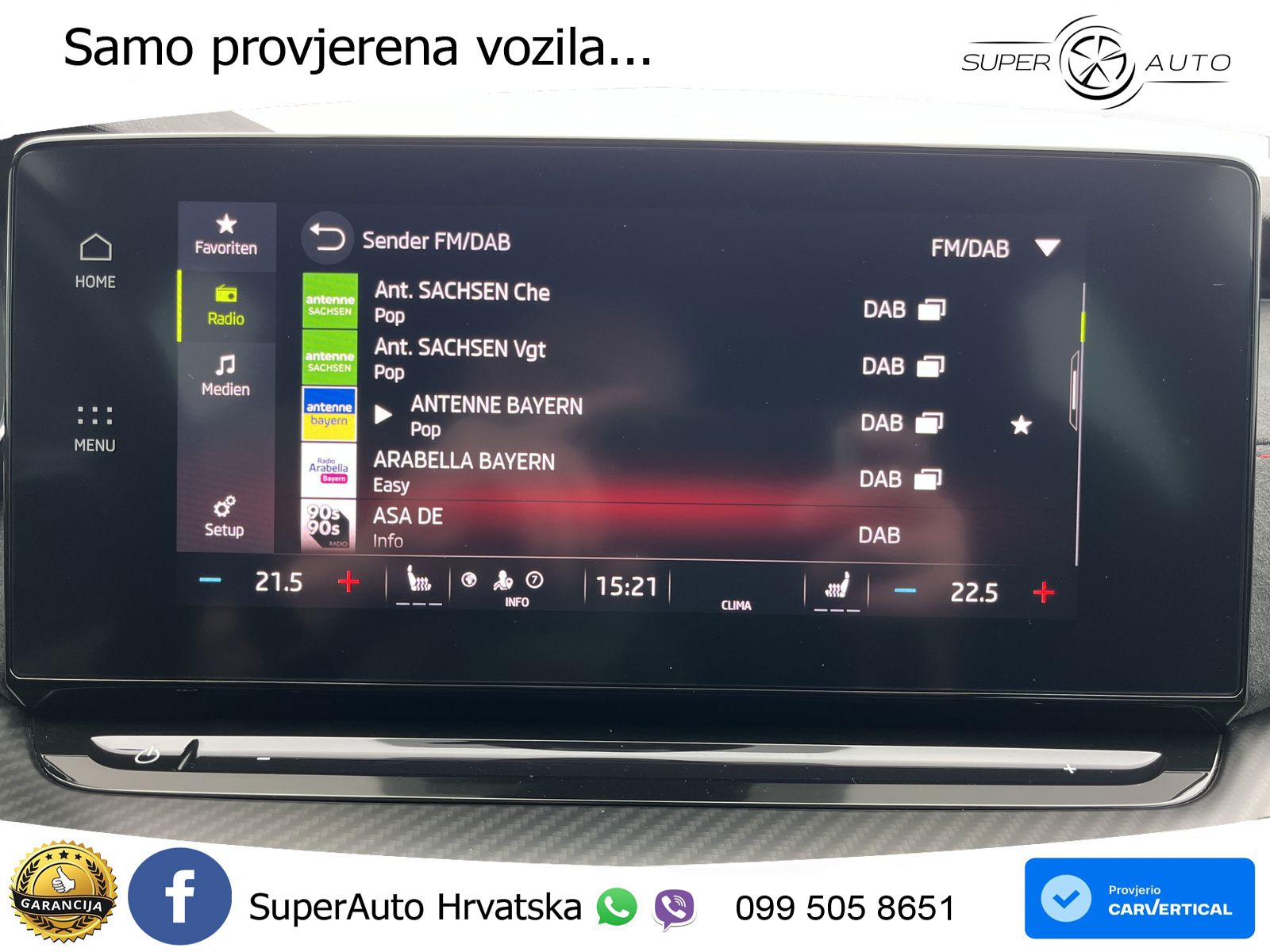 Škoda Octavia Combi RS 2.0 TDI (200 KS) DSG LED+GR SJED+ACC