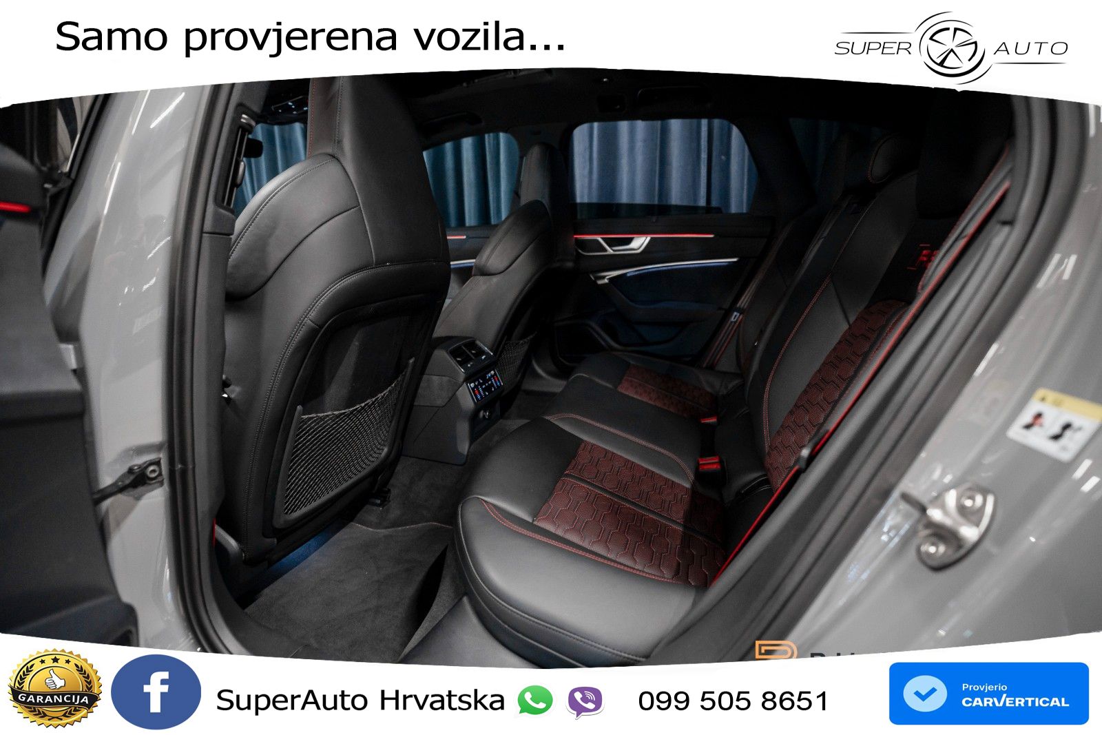 Audi RS6 Avant 4.0 TFSI V8 performance (630 KS)  quattro tiptronic LED+GR SJED+ACC
