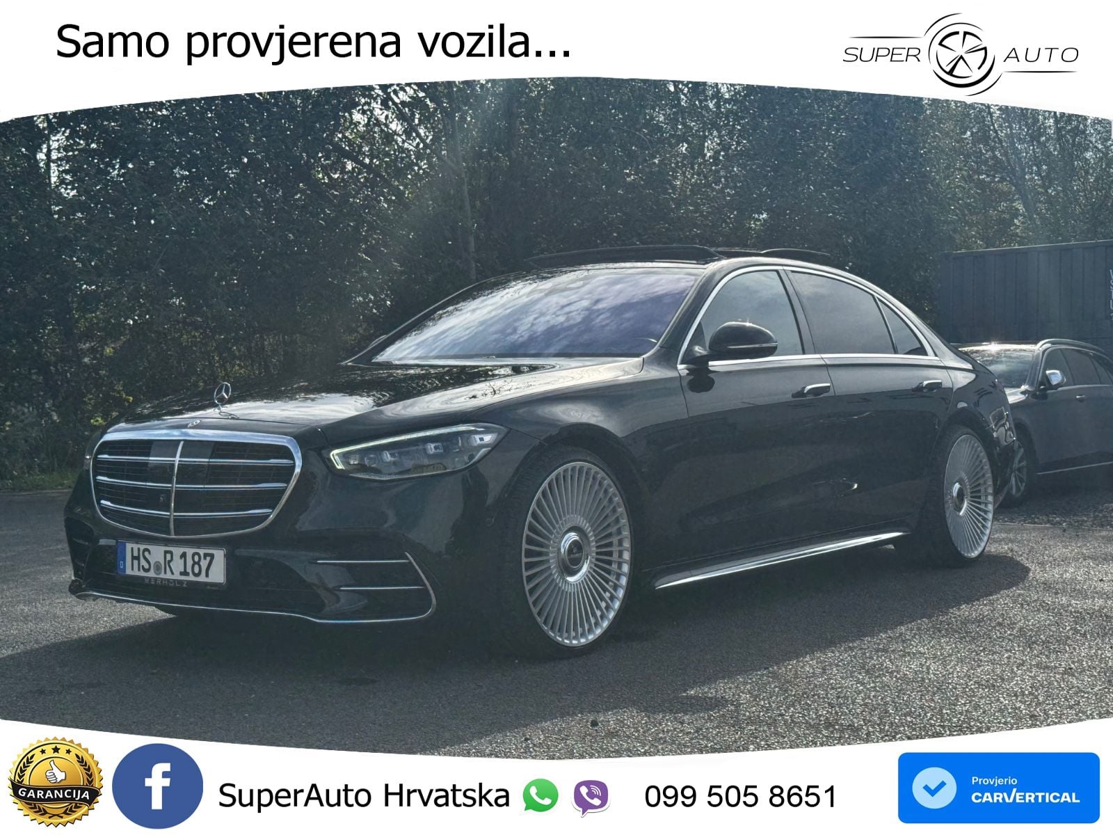 Mercedes S 400d Long (330 KS) 4MATIC 9G-TRONIC ACC+HEAD+4xGR SJED+360+PANO