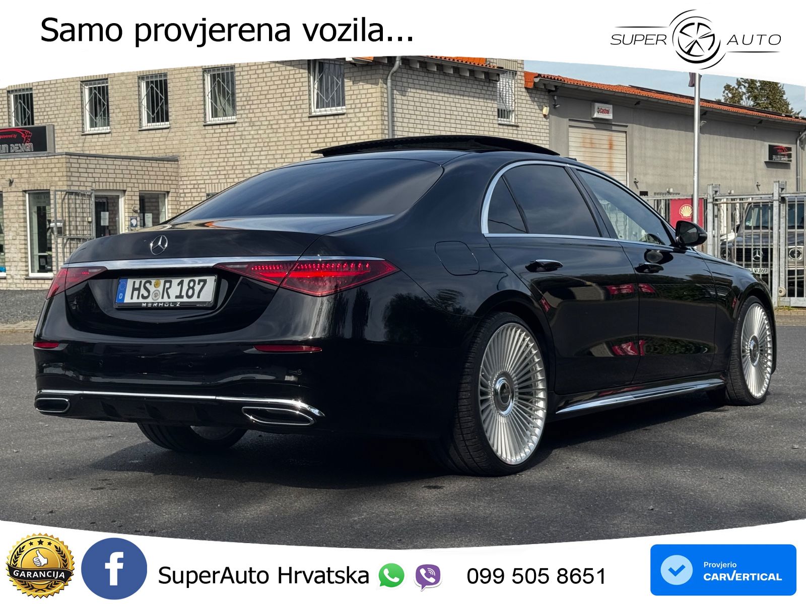 Mercedes S 400d Long (330 KS) 4MATIC 9G-TRONIC ACC+HEAD+4xGR SJED+360+PANO
