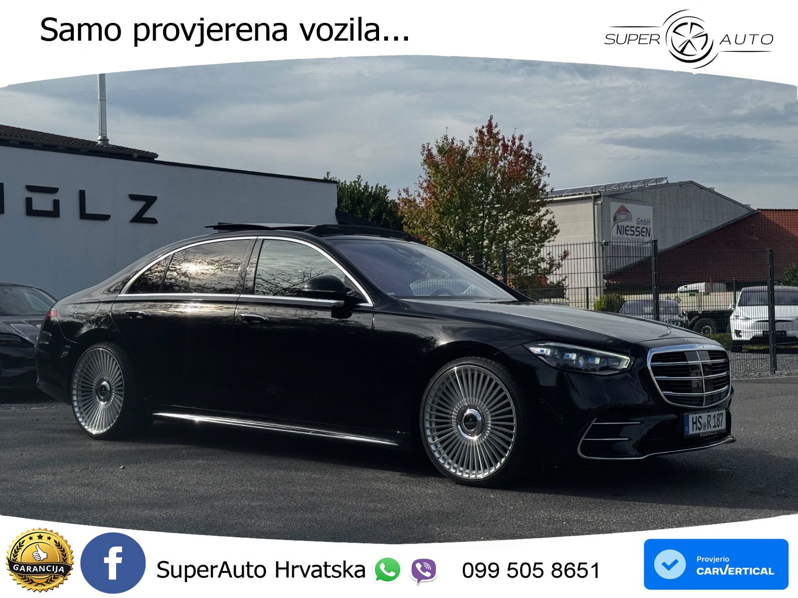 Mercedes S 400d Long (330 KS) 4MATIC 9G-TRONIC ACC+HEAD+4xGR SJED+360+PANO