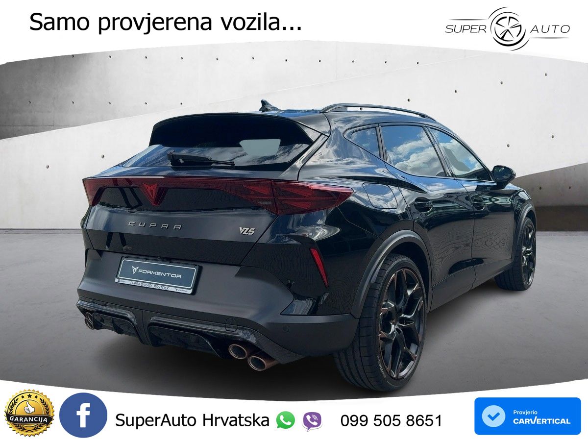 Cupra Formentor VZ5 2.5 TSI (390 KS) 4Drive DSG LED+GR SJED+ACC
